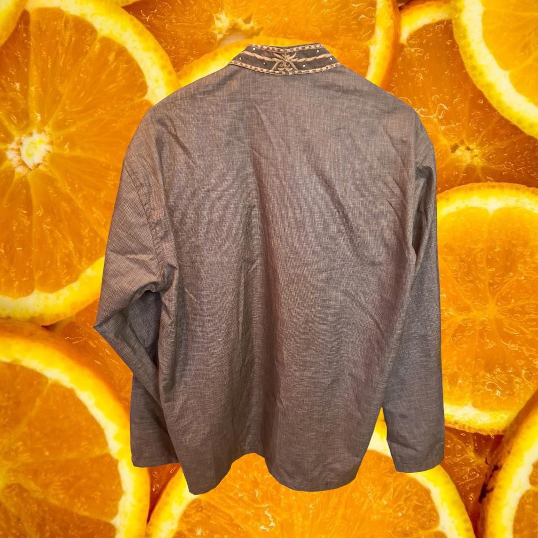 Other Tan and Gold Made in India Shirt Size ONE SIZE - 4 Thumbnail