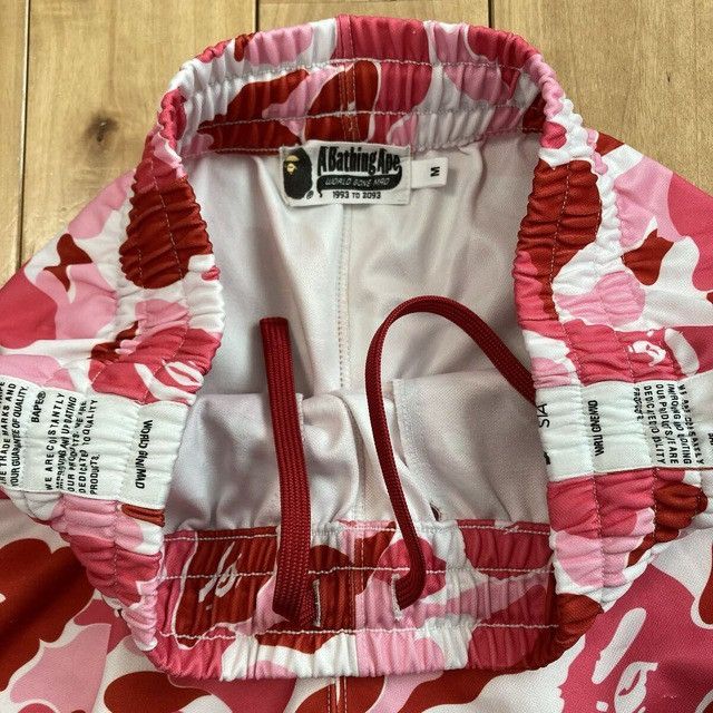 Bape BAPE STA TAPE JERSEY PANTS ABC CAMO Pink APE ★size M Size US 32 / EU 48 - 5 Thumbnail