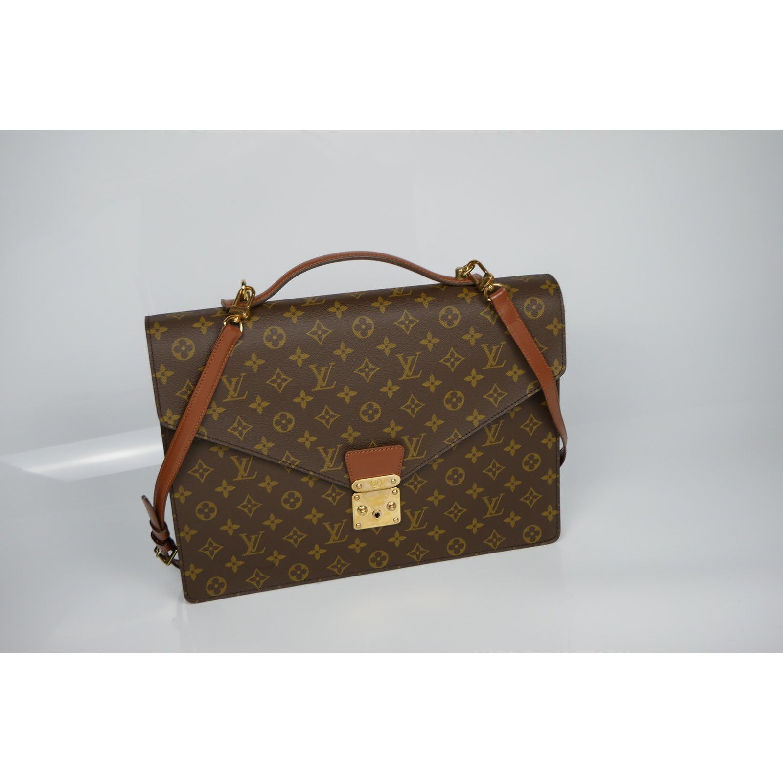 Louis Vuitton Louis Vuitton Monceau Bag Size ONE SIZE - 3 Thumbnail