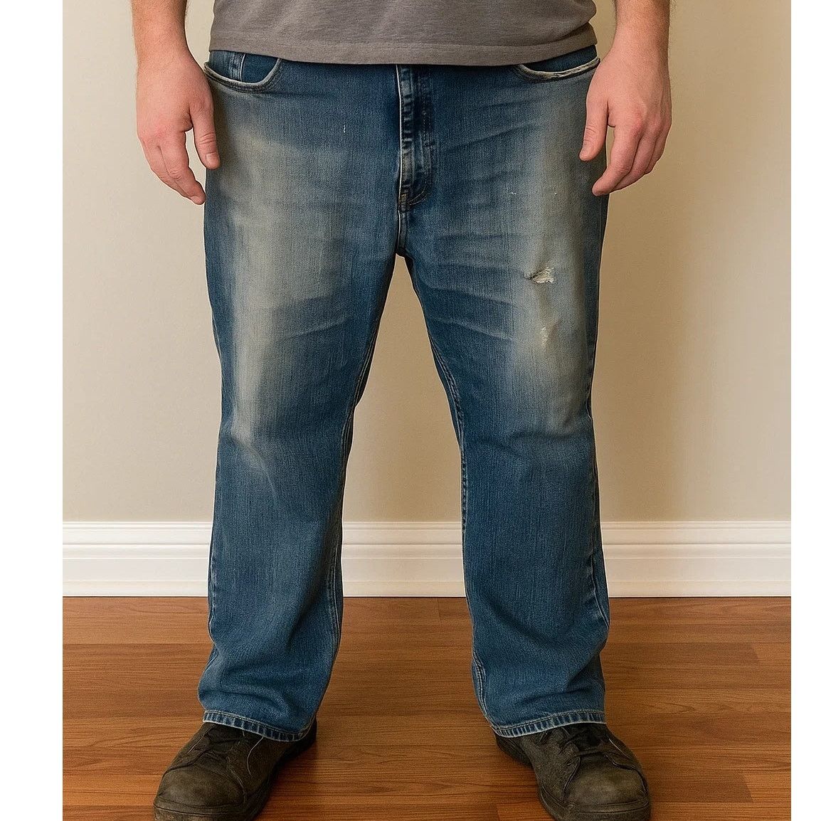 Dickies Dickies acid wash distressed Light BlueDenimJeans-Men's44x32 Size US 44 / EU 60 - 1 Thumbnail