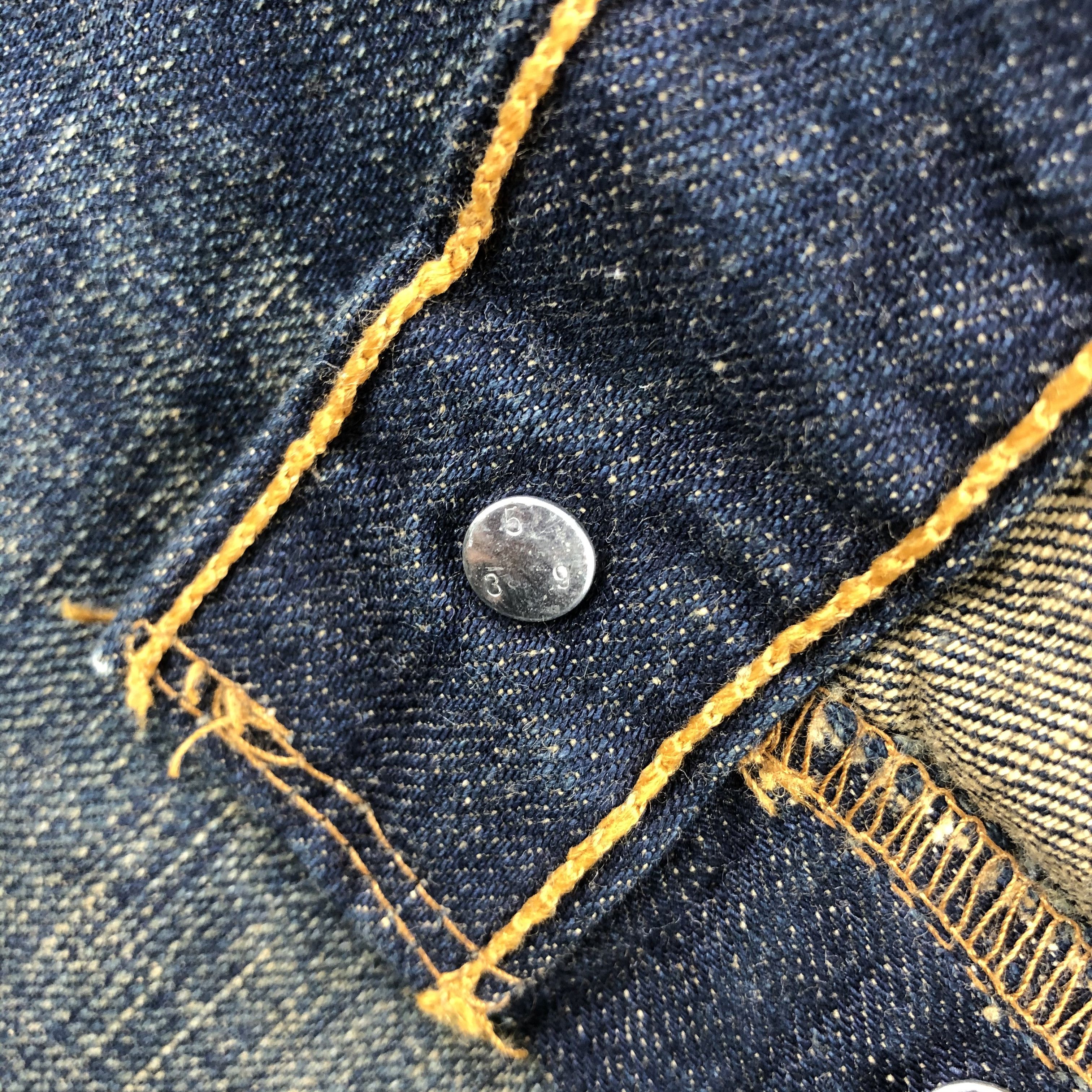 Levi's × Vintage 90s Vintage Faded Black Levis 501 Jeans-JM3059 Size US 34 / EU 50 - 9 Thumbnail