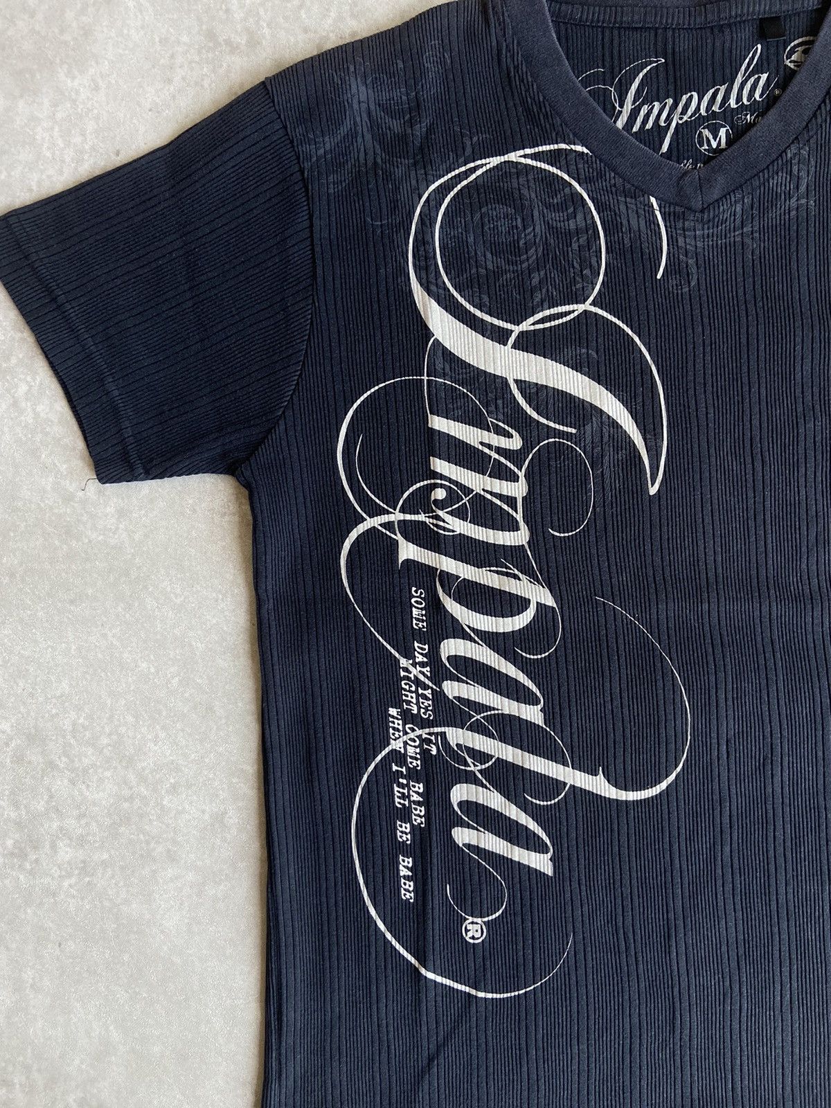 If Six Was Nine × Japanese Brand × Le Grande Bleu (L.G.B.) Impala Poem T-Shirt Size US M / EU 48-50 / 2 - 2 Thumbnail