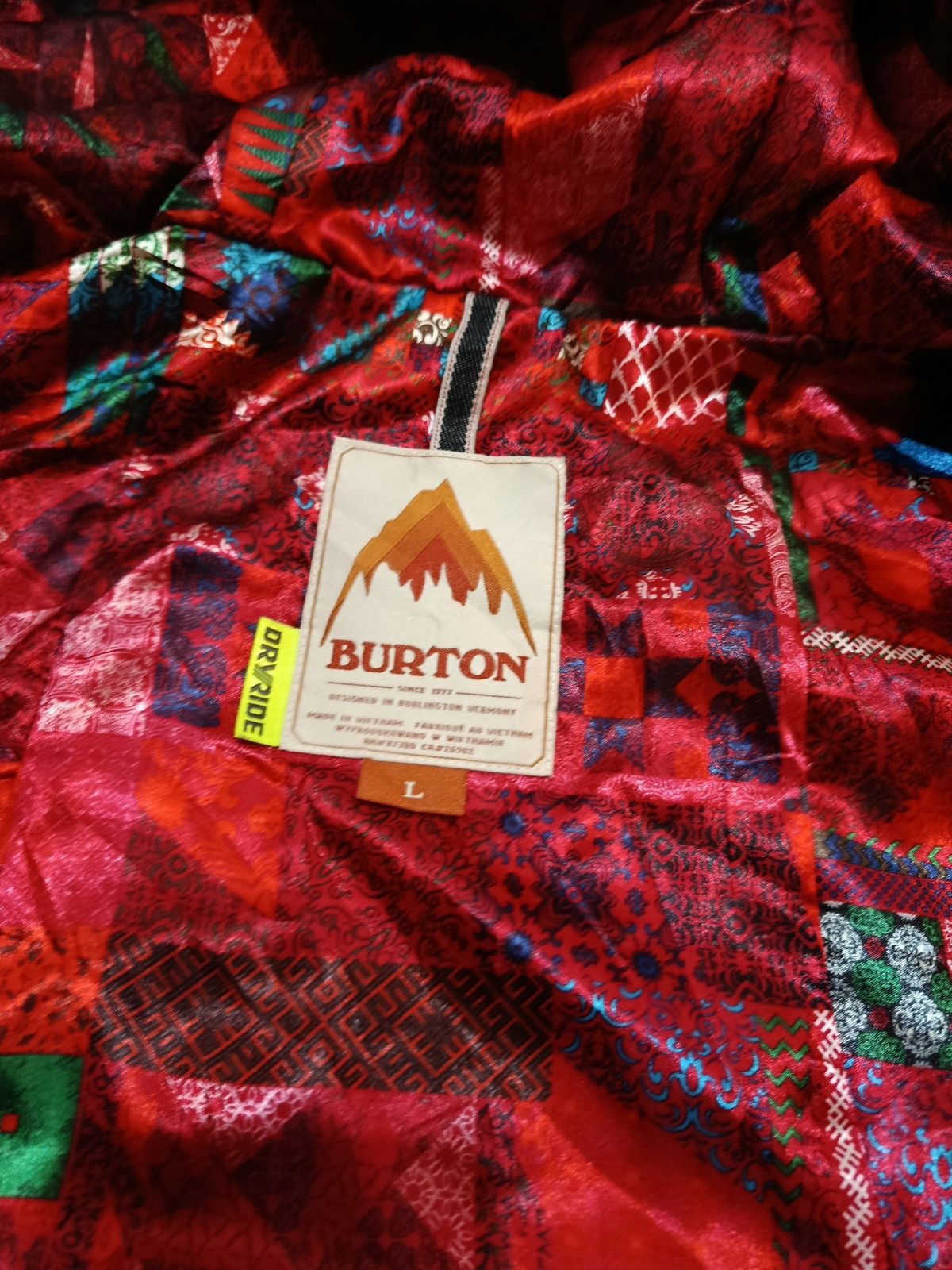 Burton Burton snowboard jacket Size US L / EU 52-54 / 3 - 14 Thumbnail