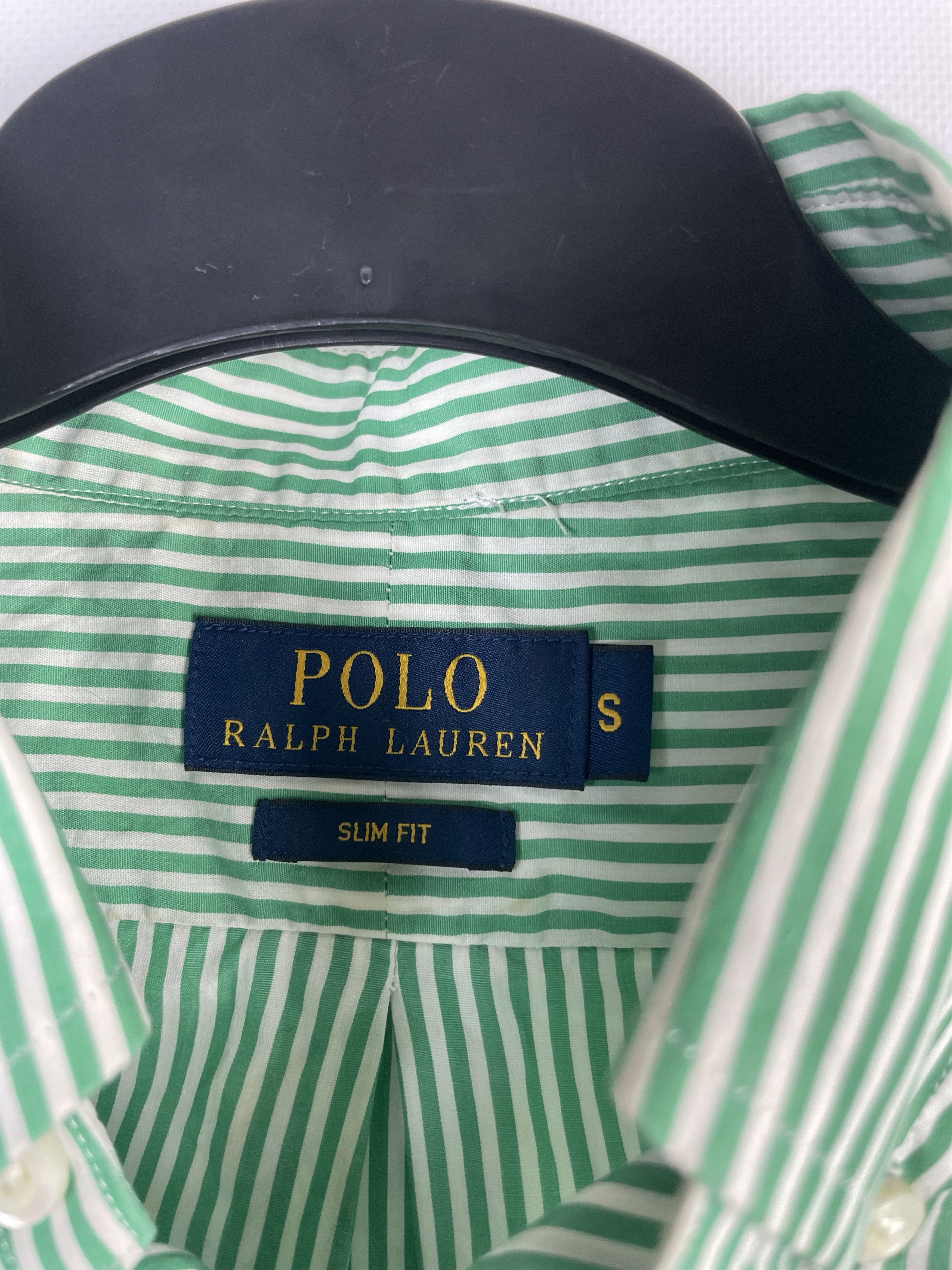 Polo Ralph Lauren × Vintage Polo Ralph Lauren Vintage Mens Shirt Size US S / EU 44-46 / 1 - 7 Thumbnail