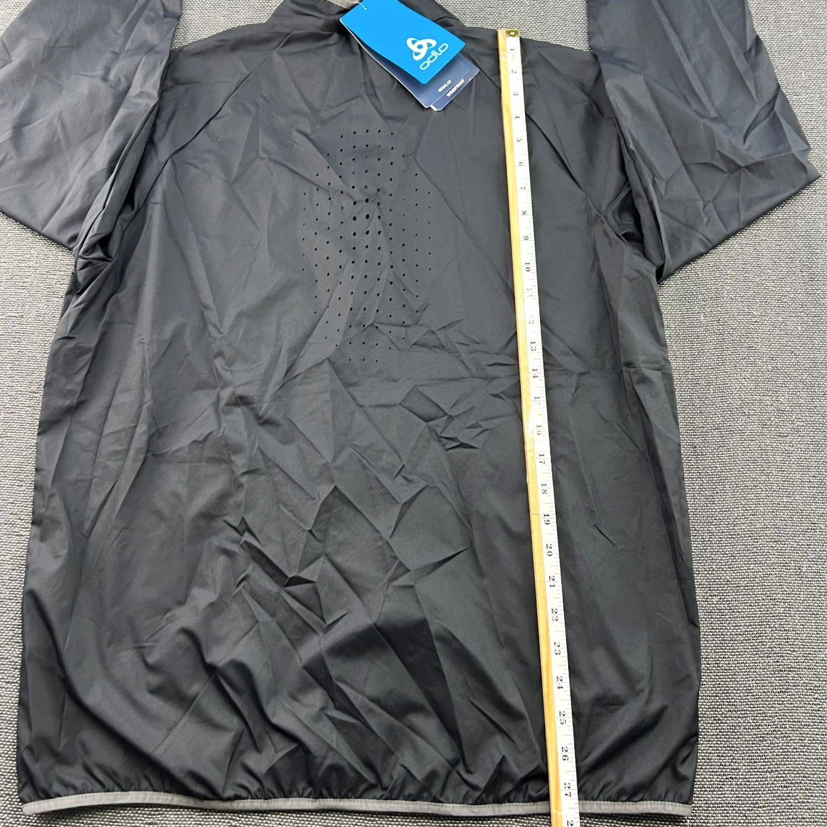 Odlo ODLO Jacket Mens Large Full Zip Cross Country Ski XC Gray Tem Ice Windproof Windbreaker Shirt Mens Size US L / EU 52-54 / 3 - 5 Thumbnail