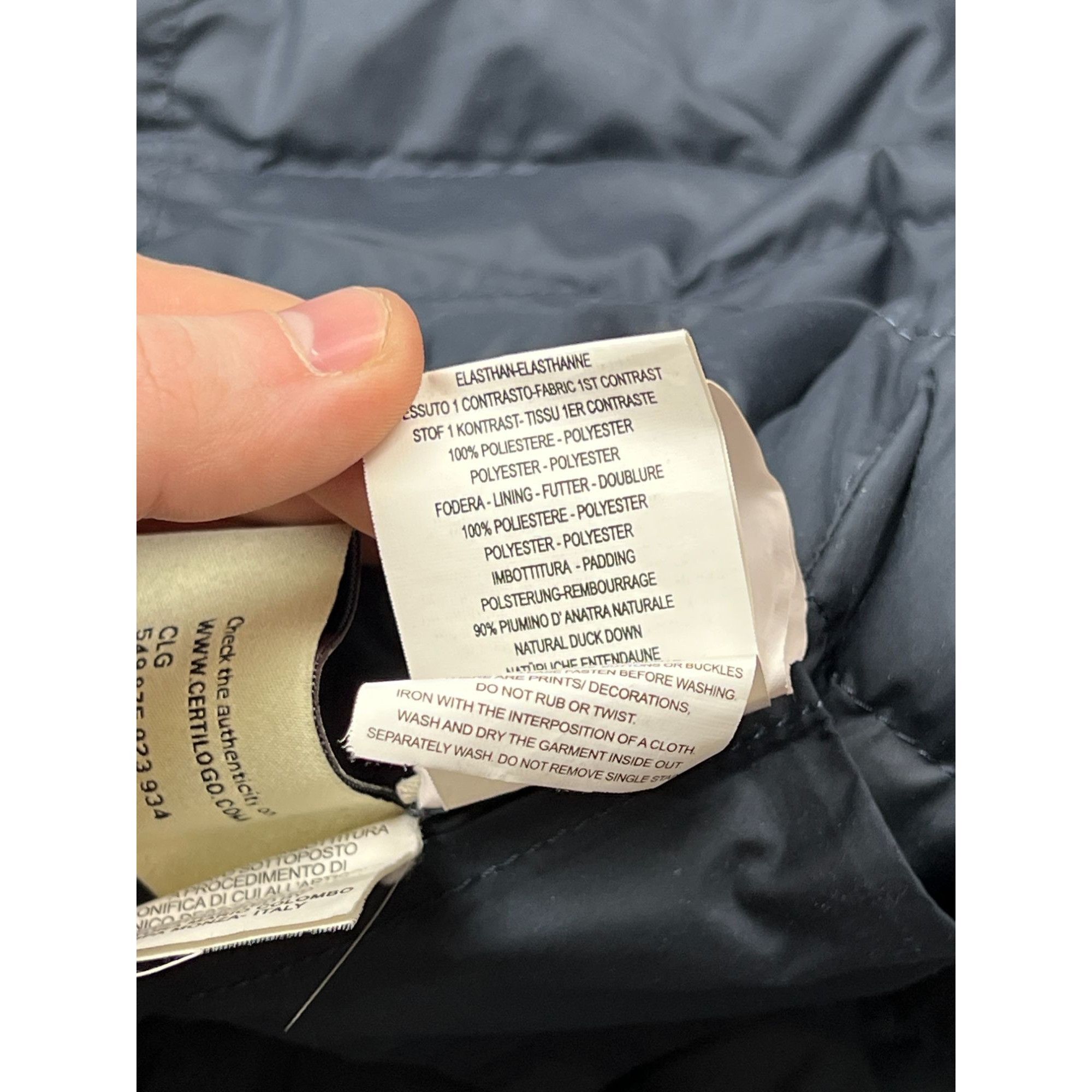Colmar Men’s Colmar Quilted Down Jacket Size IT 52 (Y0579) Size US L / EU 52-54 / 3 - 13 Thumbnail