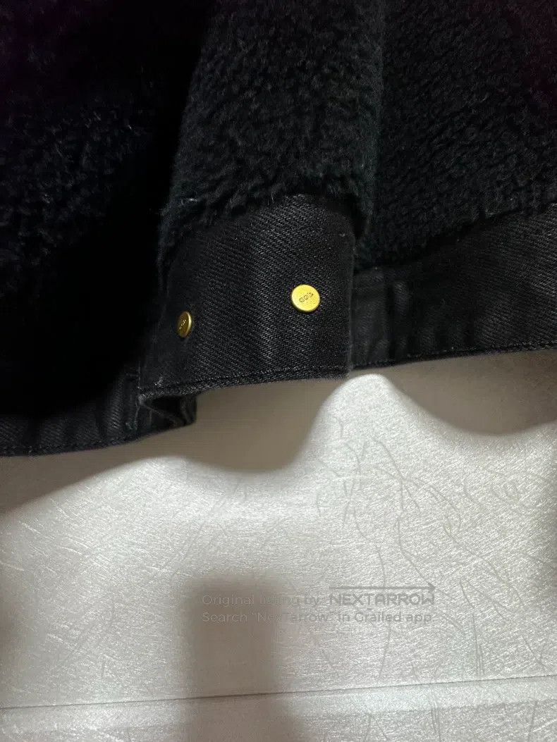 Fear of God Fear of God Black heavy lambswool denim jacket Size US M / EU 48-50 / 2 - 7 Thumbnail