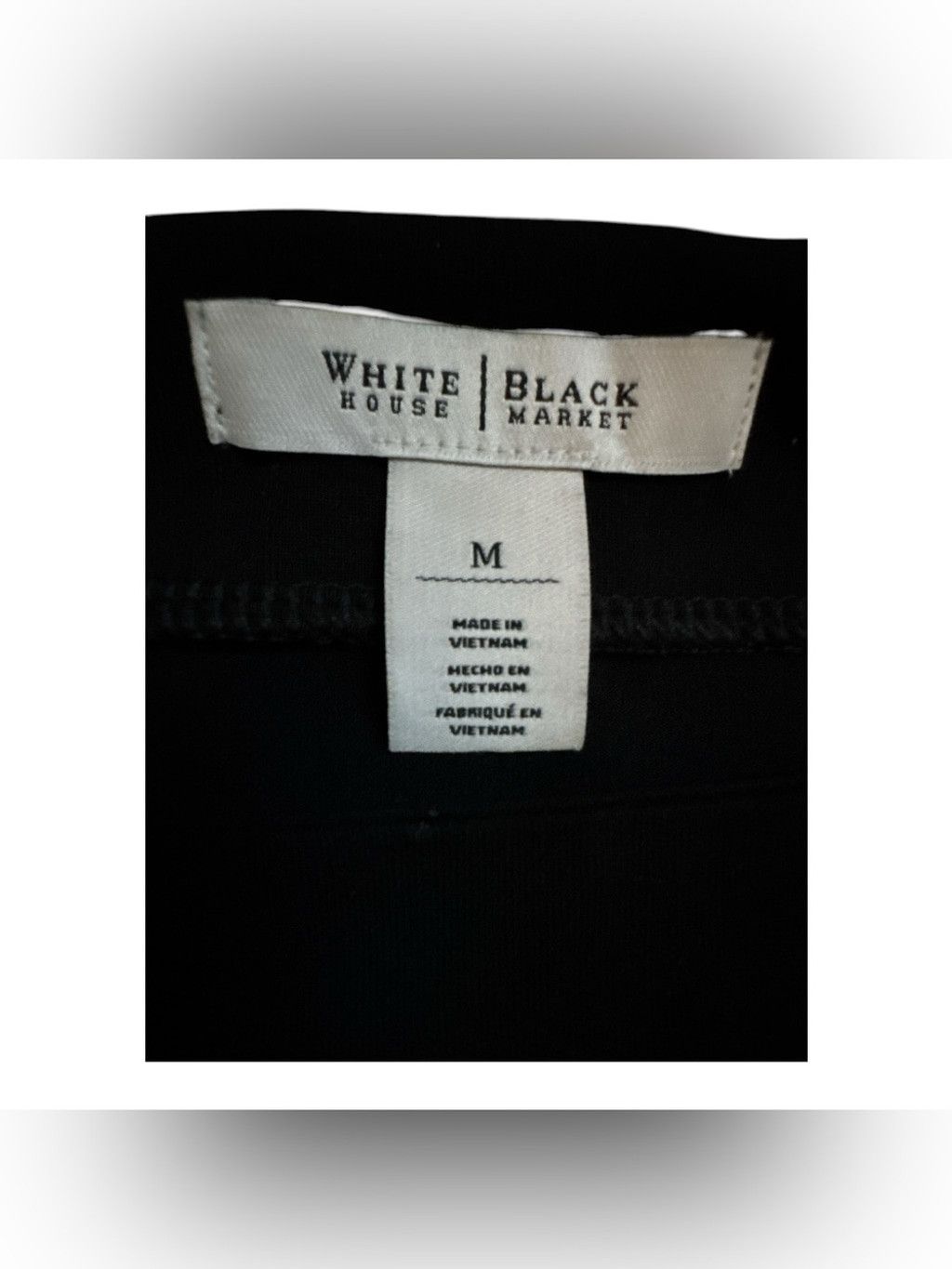 White House Black Market White House Black Market Elegant Black Cap Sleeve Top- Mediu Size M / US 6-8 / IT 42-44 - 5 Thumbnail