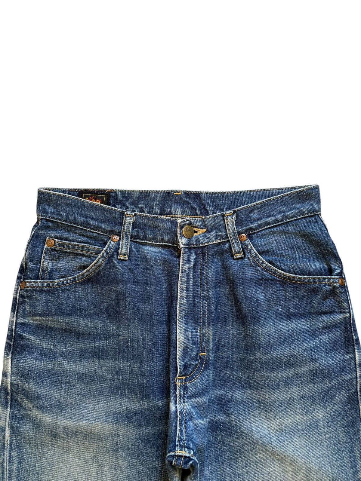 Japanese Brand × Lee Vintage Japanese Miss Lee Mud Wash Bootcut Jeans Size 29" - 4 Thumbnail