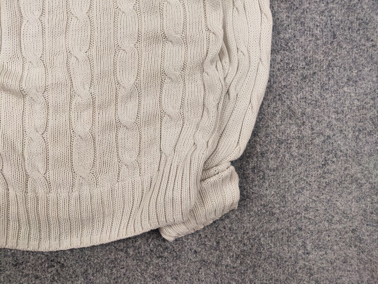 Polo Ralph Lauren Polo Ralph Lauren Big pony knit Pima cotton cable sweater Size US S / EU 44-46 / 1 - 7 Thumbnail