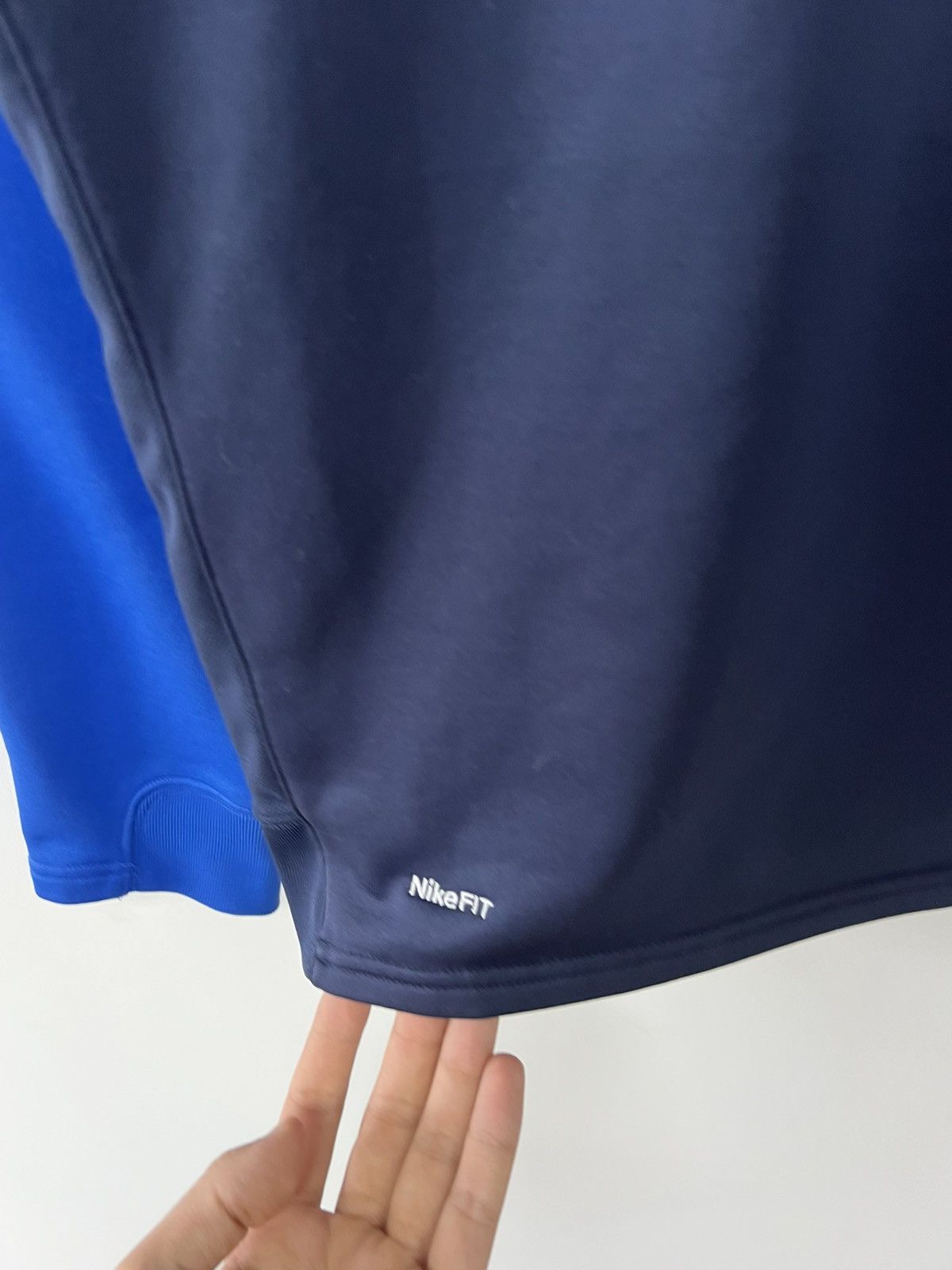 Nike Fc Zurich 2009/2010 Player Issues Sweatshirt Nike Blue sz L Size US L / EU 52-54 / 3 - 11 Thumbnail
