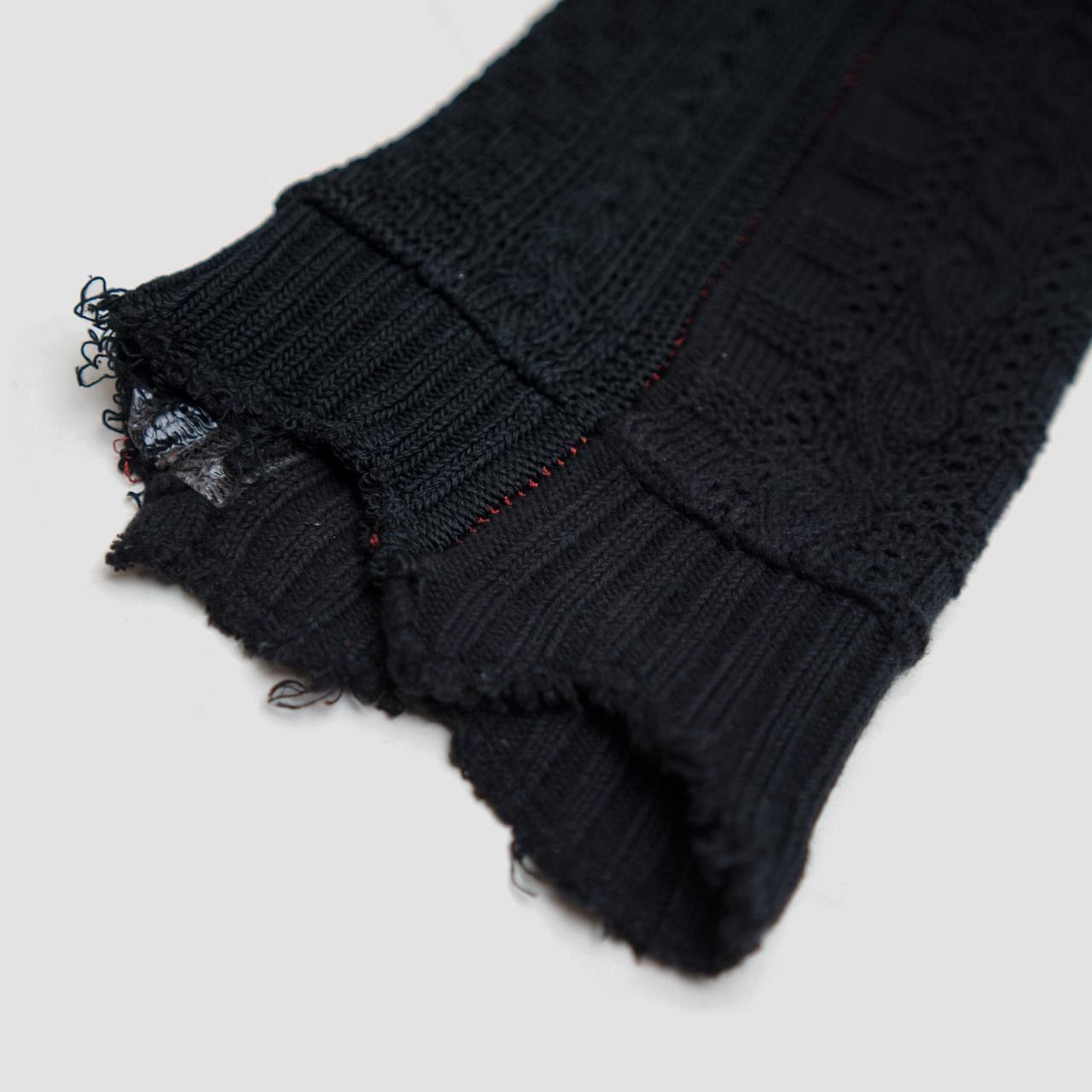 Takahiromiyashita The Soloist. spring summer 2021 Deconstructed Arm Warmers Gloves Size ONE SIZE - 4 Thumbnail