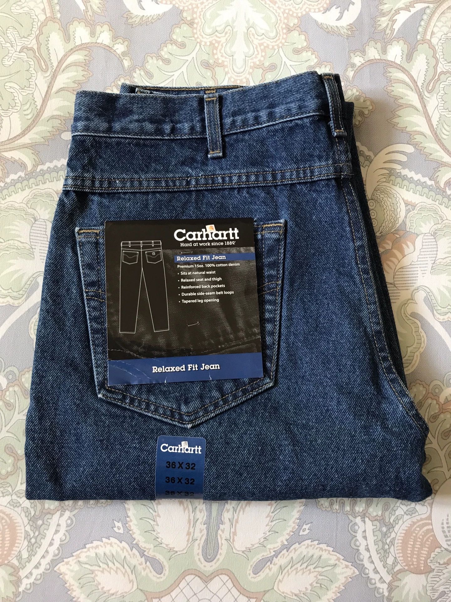 Carhartt Carhartt B17 DST Washed Jeans Size US 36 / EU 52 - 1 Thumbnail
