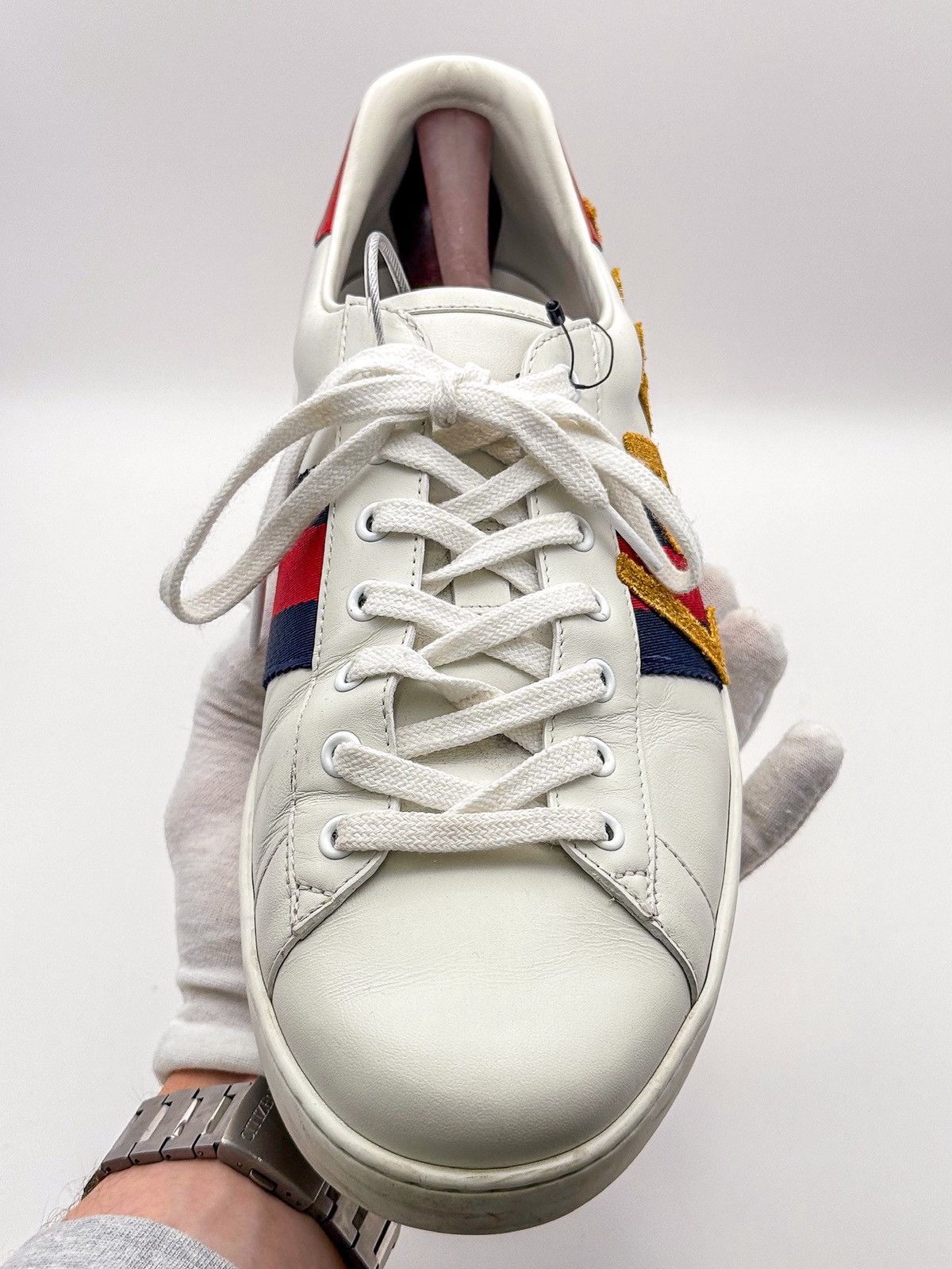 Gucci Gucci Ace Loved Limited Edition Sneakers Size US 12 / EU 45 - 11 Thumbnail