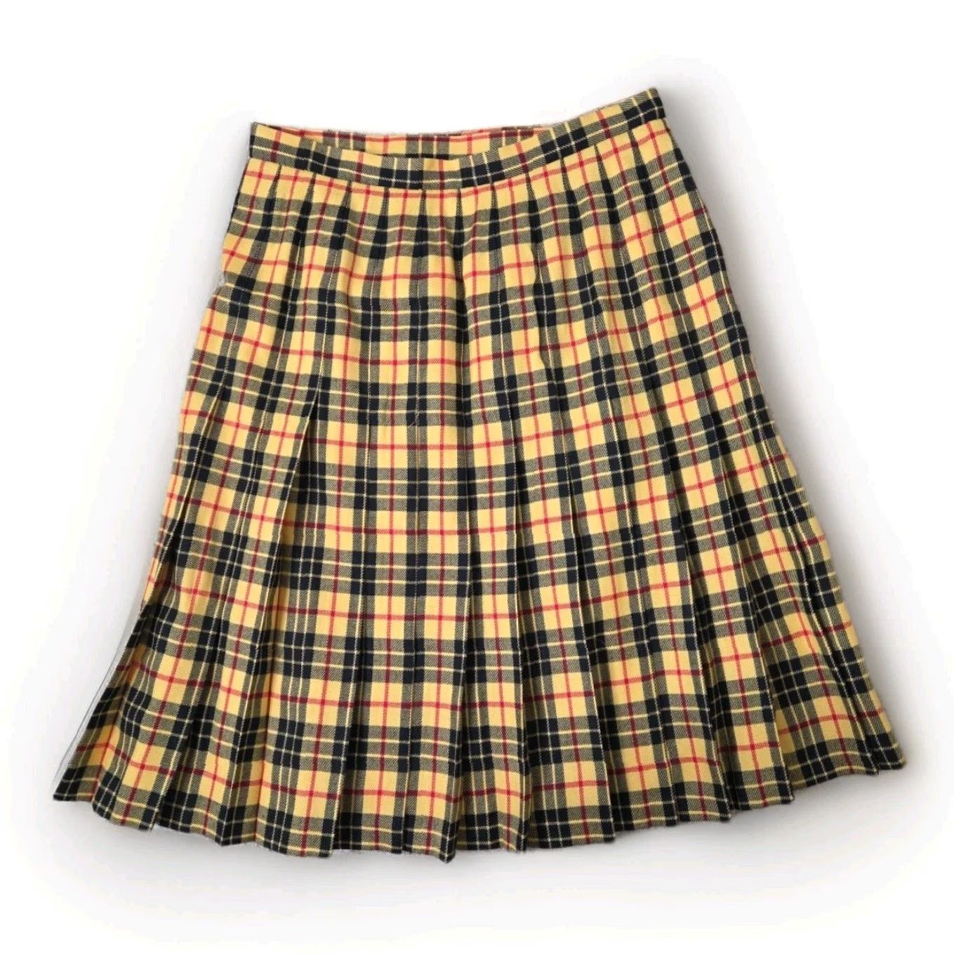 Pendleton Vintage Pendleton Wool Yellow Skirt Plaid Wrap Sz 10 28" User: Vintage Pendleton Wool Yellow Plaid Skirt Wrap Sz 10 28" Size 32" / US 10 / IT 46 - 4 Thumbnail