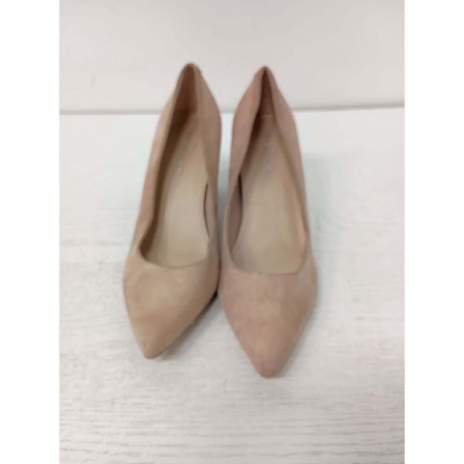 Marc Fisher Mark Fisher Clair Pumps Womens Size 7M Pink Suede Leather Pointed Toe Heels Size US 7 / IT 37 - 4 Thumbnail