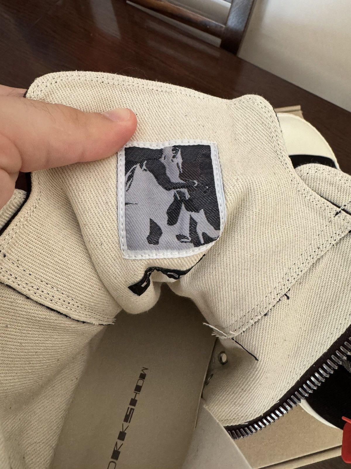Rick Owens Rick owens ramones drkshdw Size US 10 / EU 43 - 7 Thumbnail