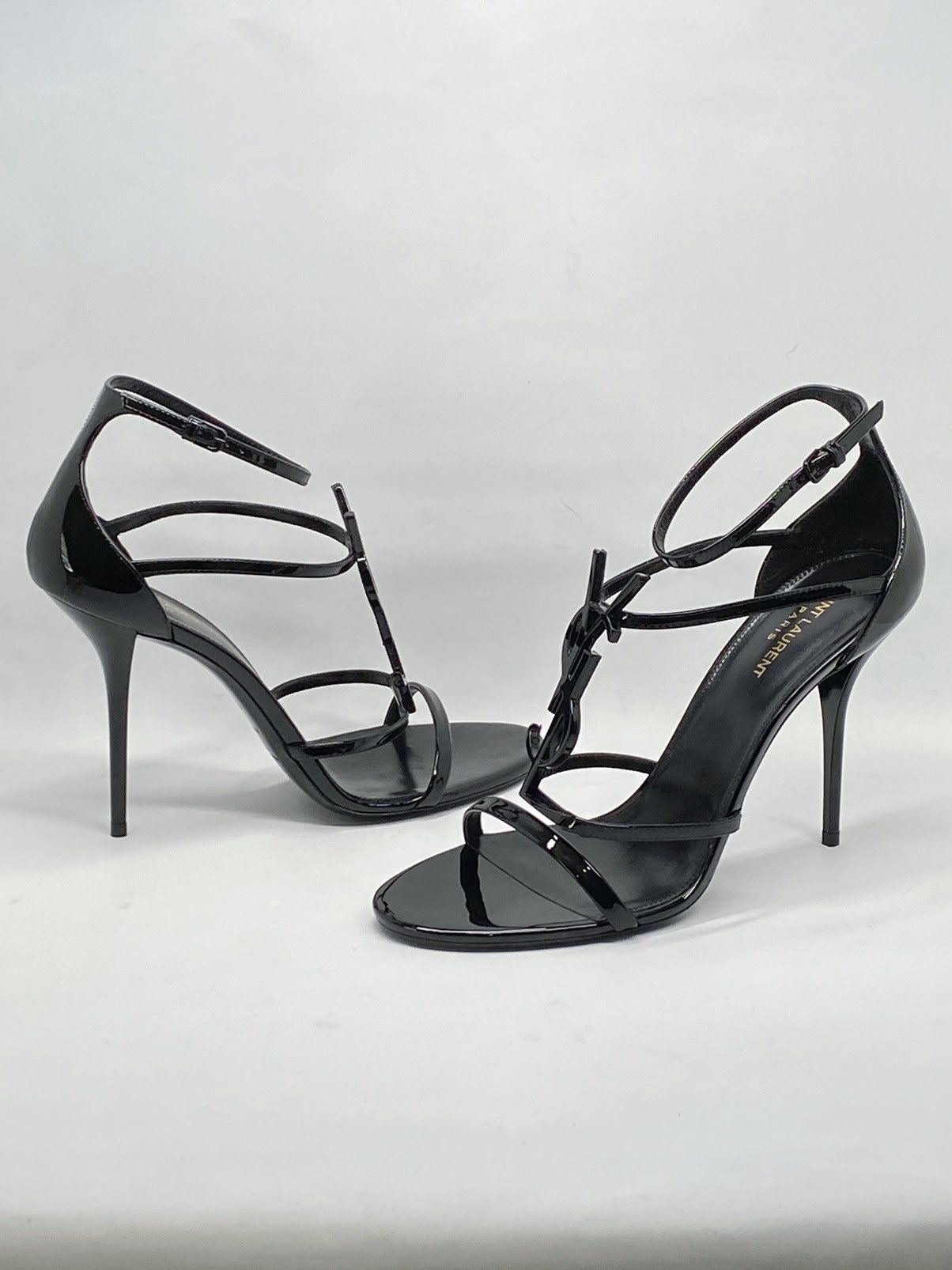 Yves Saint Laurent Saint Laurent Cassandra Leather Sandals size 42 Size US 12 / IT 42 - 13 Thumbnail