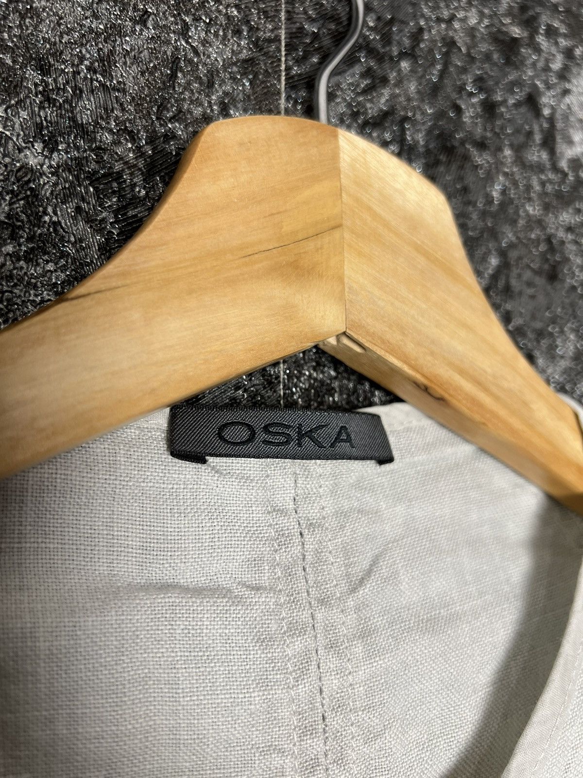 Annette Gortz × Designer Oska Ladies Avant-Garde Linen Blazer Jacket Size 0 Size S / US 4 / IT 40 - 7 Thumbnail