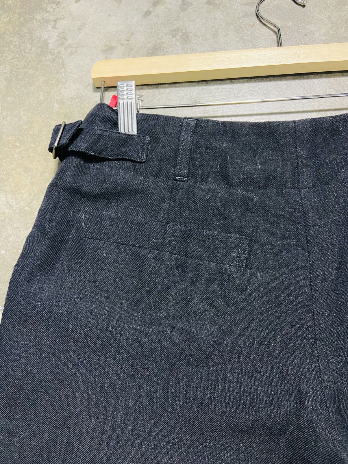 Vivienne Tam Vivienne Tam Wide-Leg Wool-Linen Culottes w Embellished Hem Size 30" / US 8 / IT 44 - 12 Thumbnail
