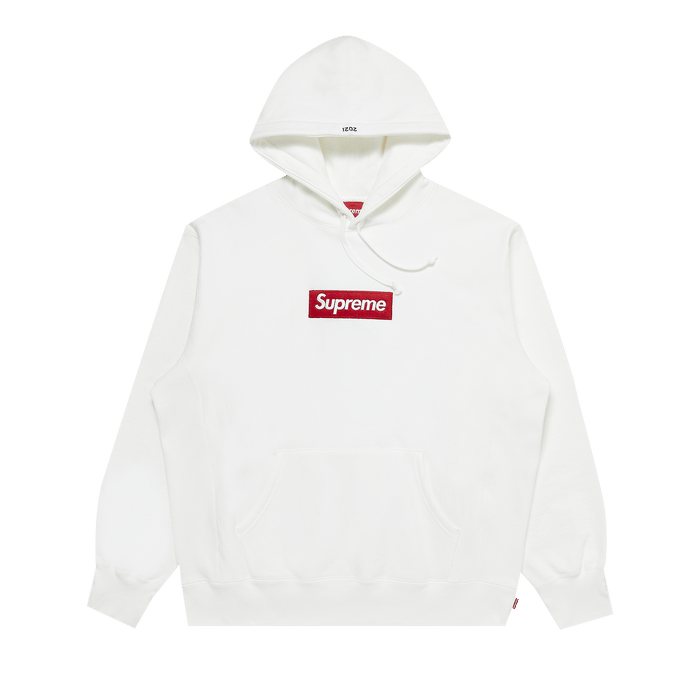 Supreme Supreme Box Logo Hooded Sweatshirt White | Grailed