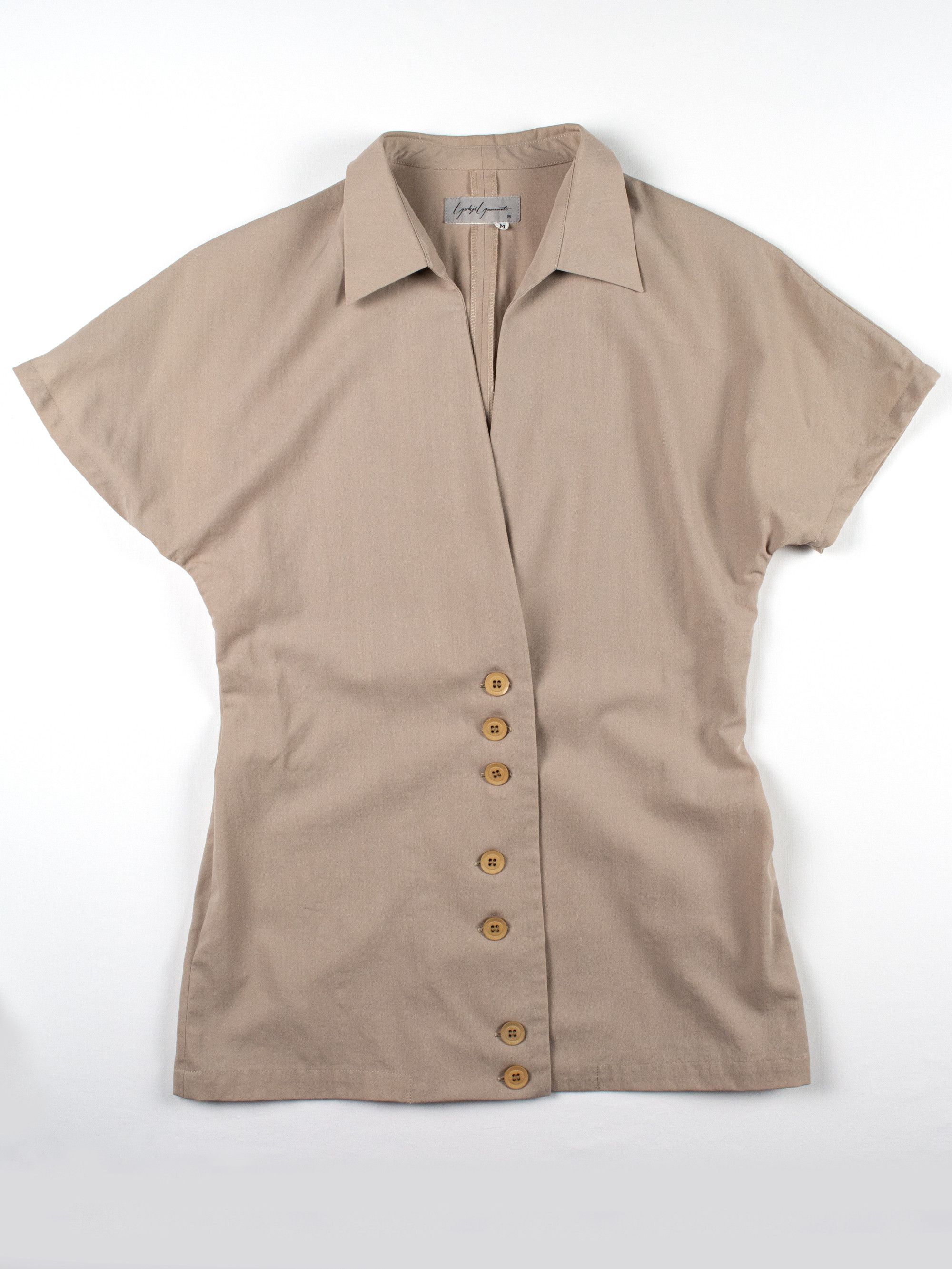 Yohji Yamamoto vintage 1980s / 1990s Yohji Yamamoto linen shirt Size M / US 6-8 / IT 42-44 - 3 Thumbnail