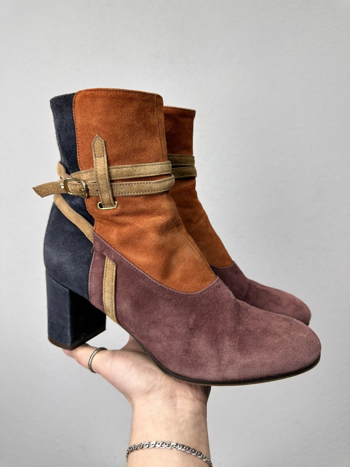 14th Addiction Vintage Leather AS 98 Boots Style Avantgarde Y2K margiela Size US 7 / IT 37 - 1 Thumbnail