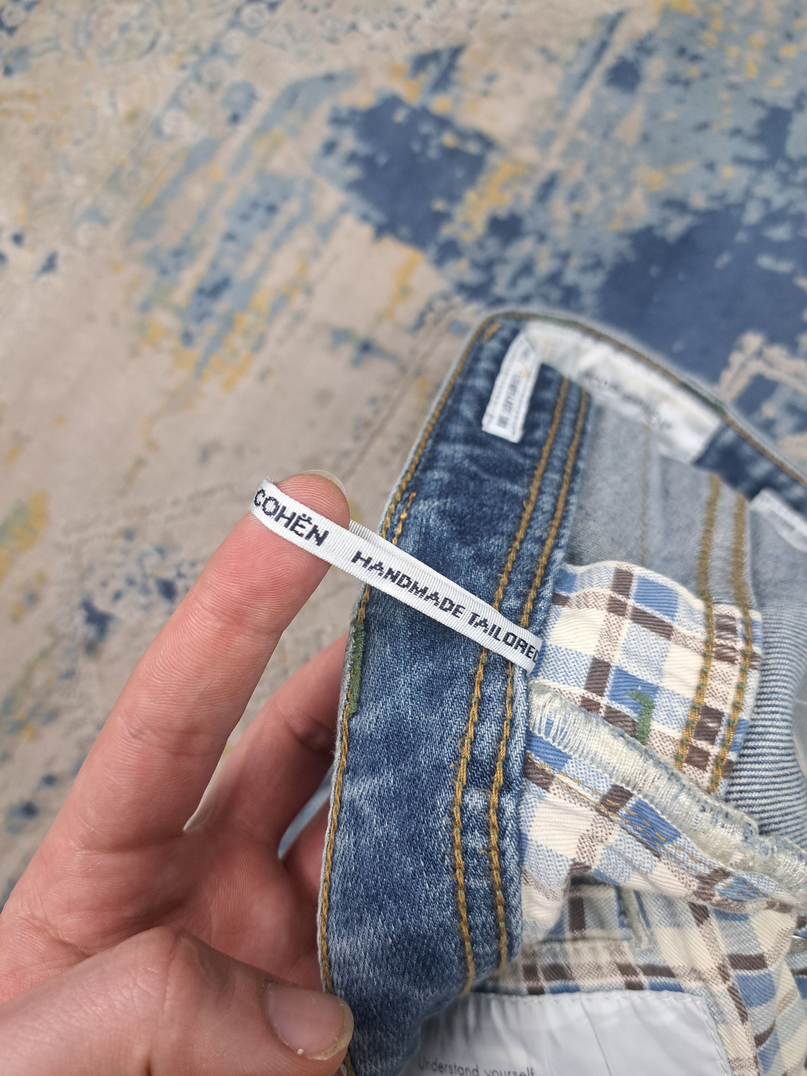 Jacob Cohen Jacob Cohen Pony Hair Patch Handmade Distressed Denim Size US 32 / EU 48 - 24 Thumbnail
