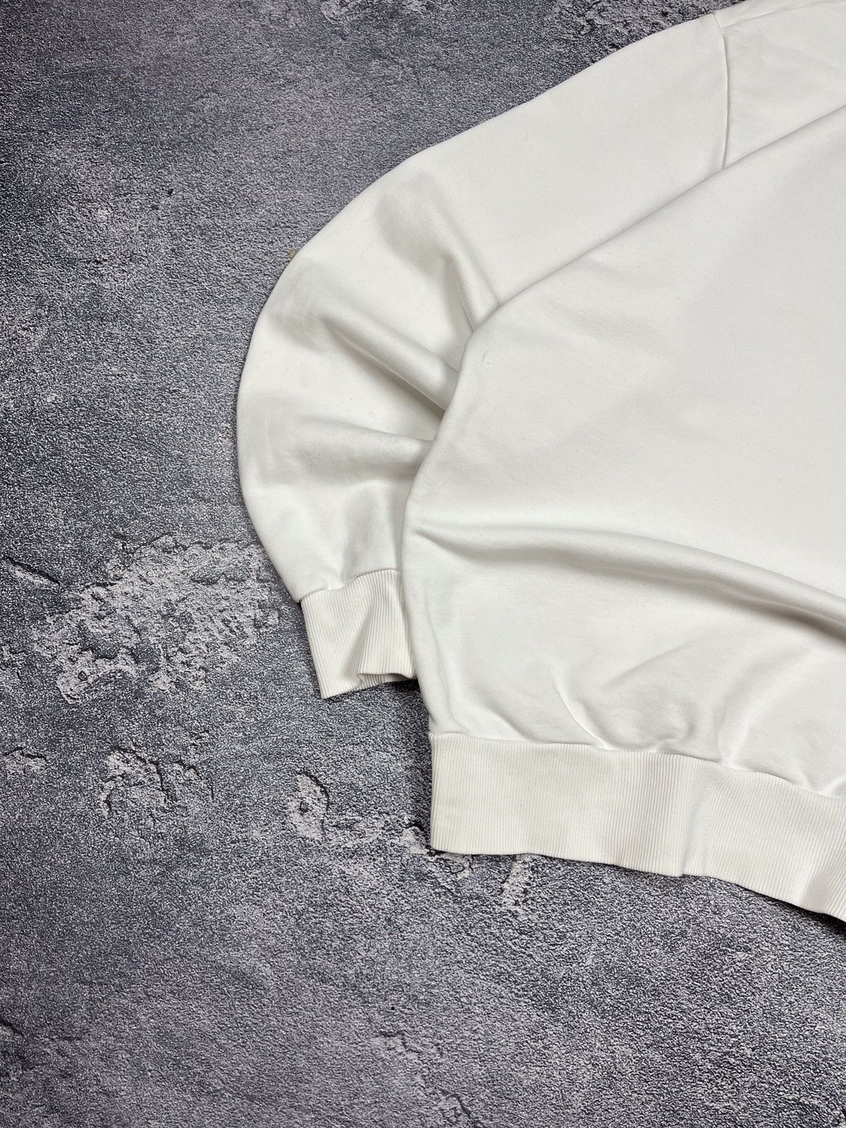 Diesel × Vintage Diesel White Hoodie Logo Bones Vintage Size US L / EU 52-54 / 3 - 3 Thumbnail