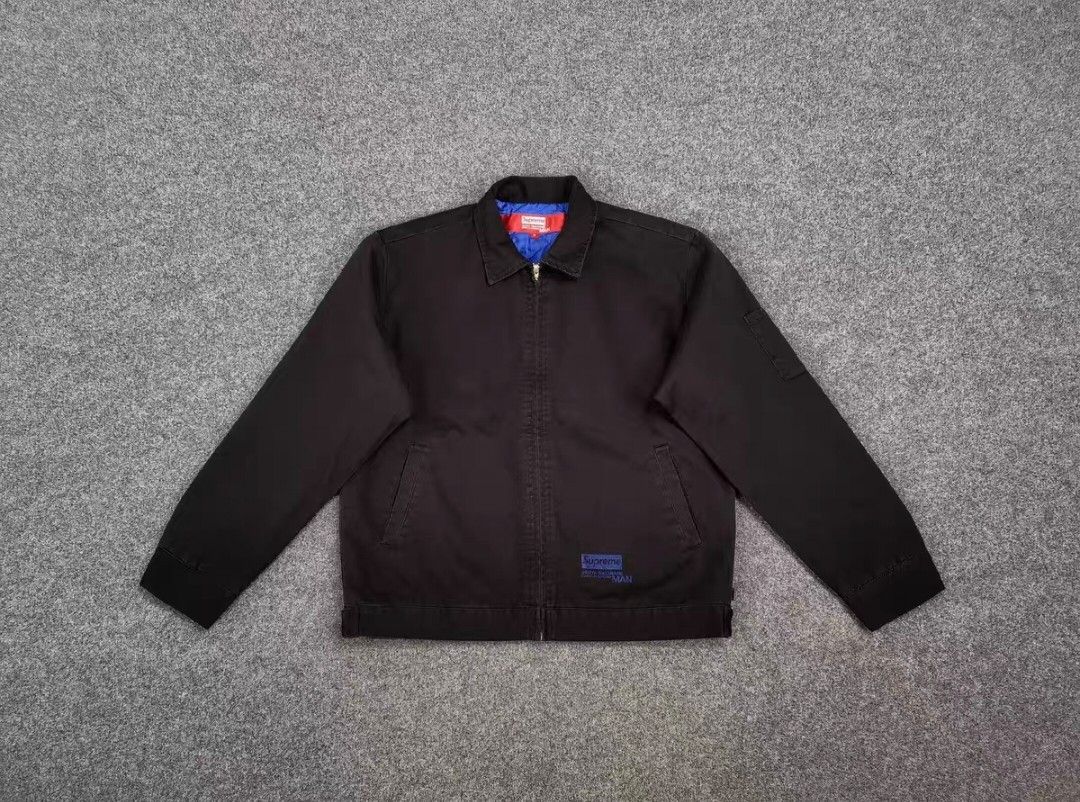Supreme Supreme JUNYA WATANABE COMME Week11 Printed Work Jacket Size US XL / EU 56 / 4 - 2 Thumbnail