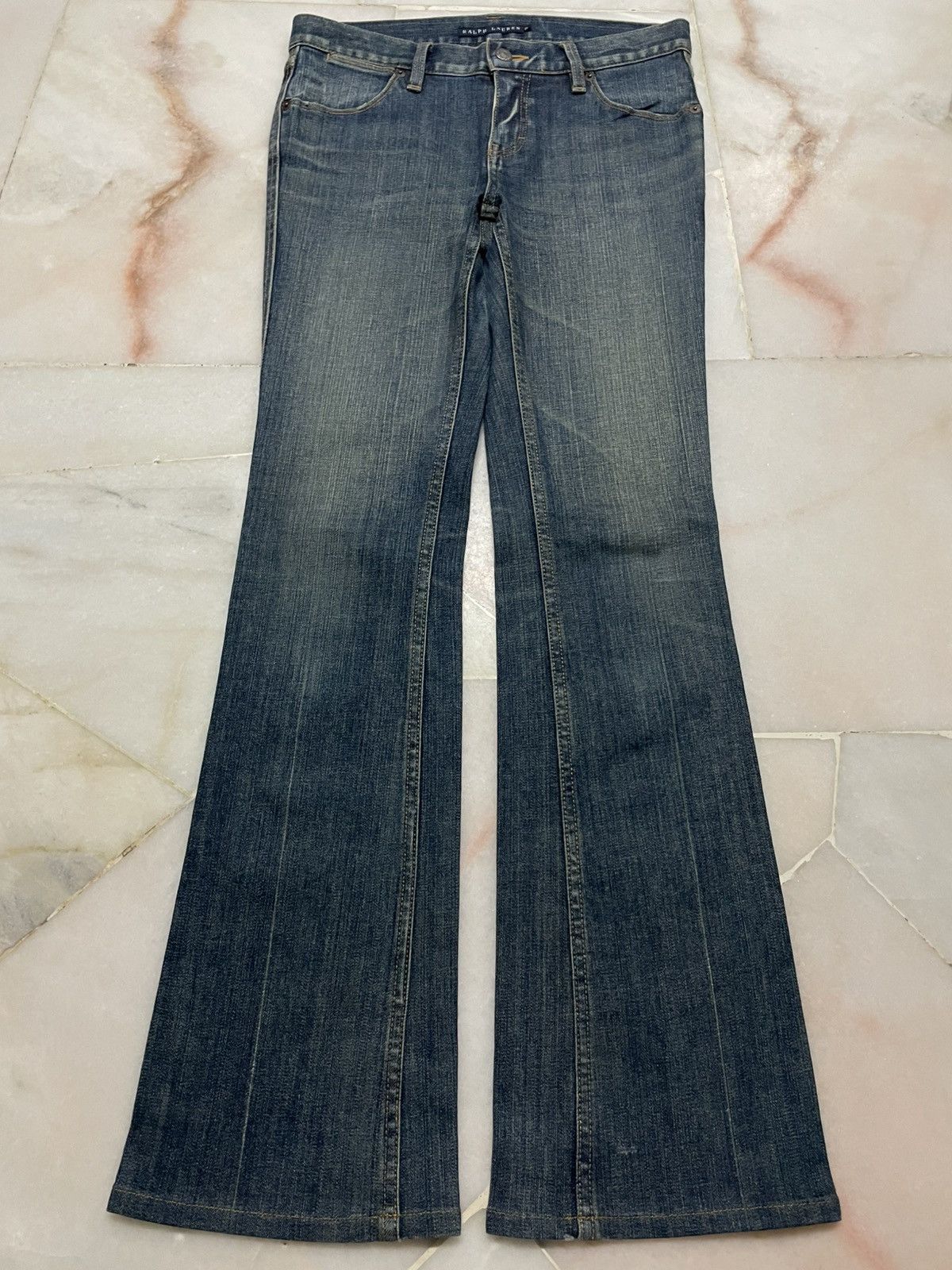 💥Flared💥Vintage 90’S Ralph Lauren Mud-Wash Bootcut Classic