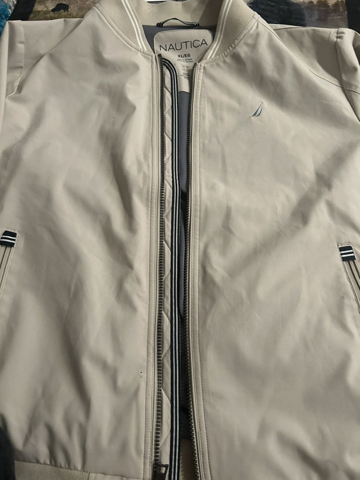Nautica Nautica Bomber Jacket Size US XL / EU 56 / 4 - 3 Thumbnail