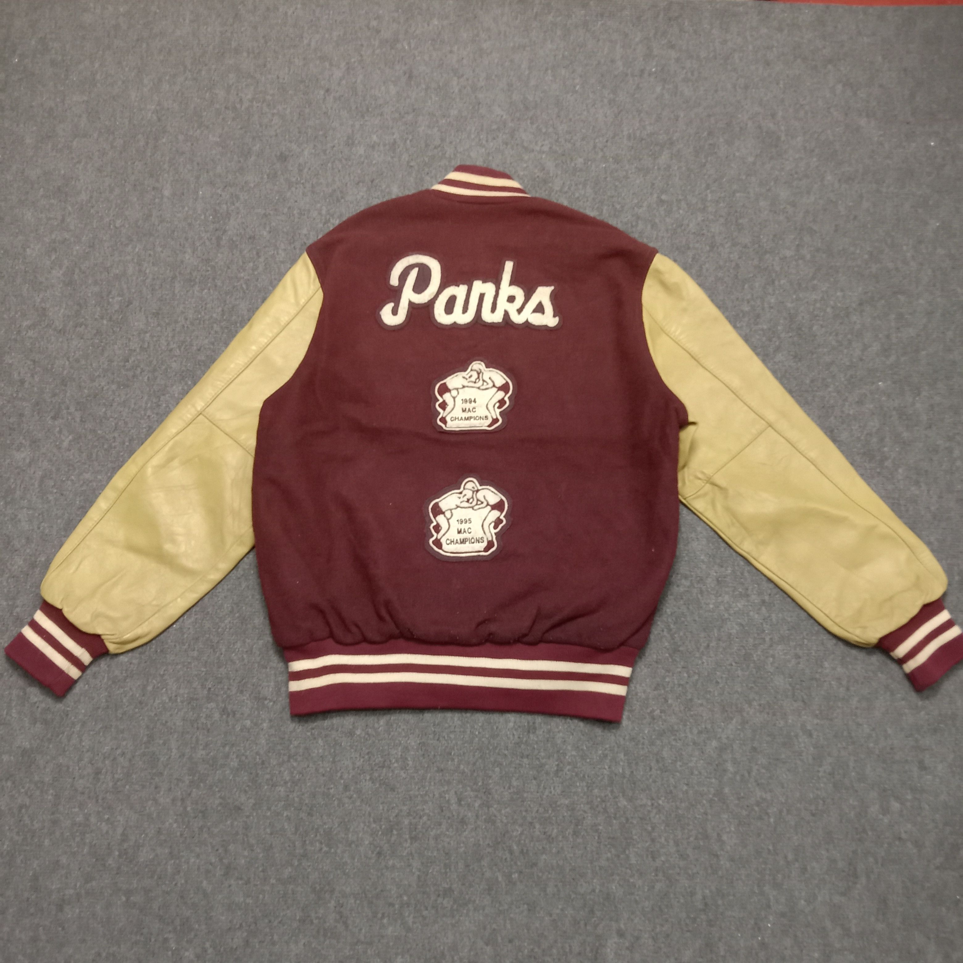 Holloway × Vintage HOLLOWAY Parks Sportwear Japanese Brand Versity Jacket Size US M / EU 48-50 / 2 - 5 Thumbnail