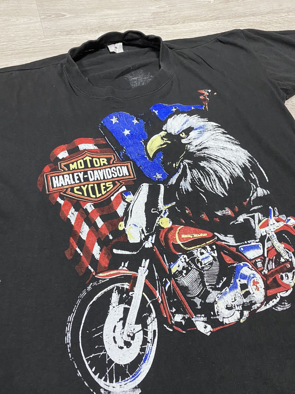 Harley Davidson Vintage 1990 Harley Davidson Born To Be Wild size L Size US L / EU 52-54 / 3 - 2 Thumbnail