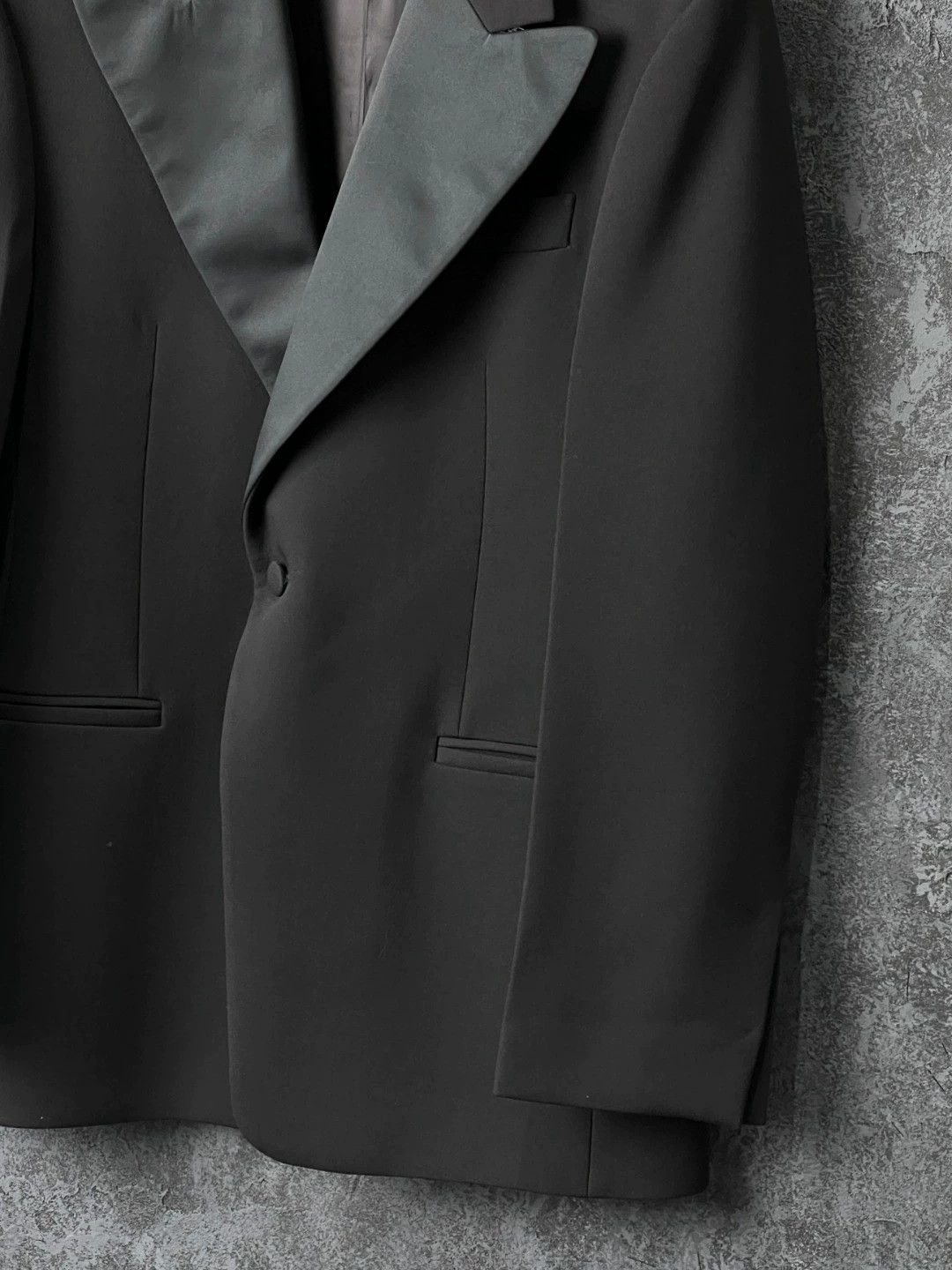 Salvatore Ferragamo Salvatore Ferragamo Black Wool Suit 46-54 Size 46S - 4 Thumbnail