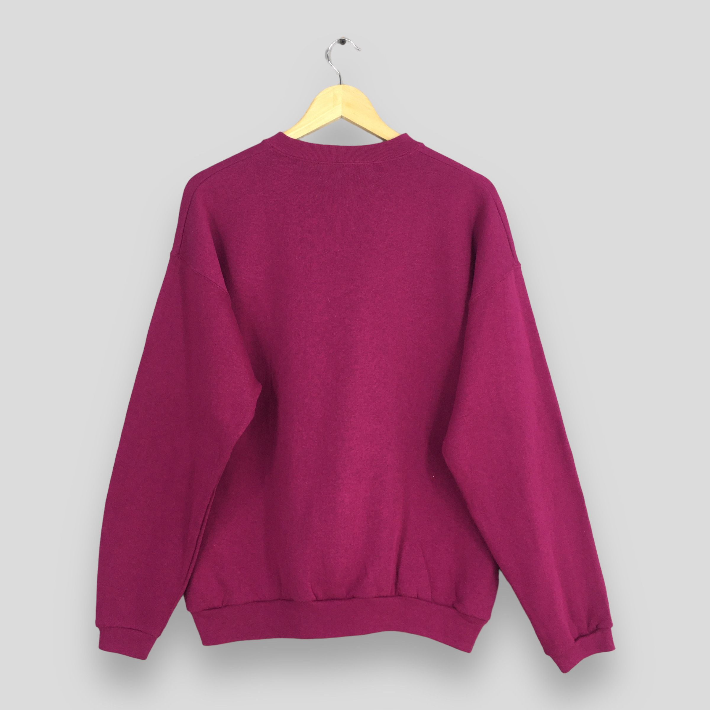 Tultex × Vintage Vintage Tultex Plain Pink Sweatshirt Large Size US L / EU 52-54 / 3 - 6 Thumbnail