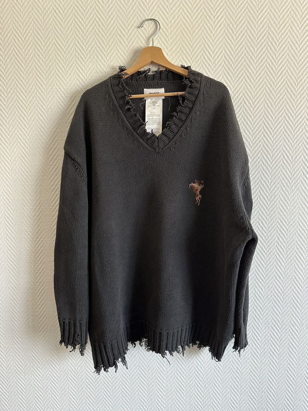 Doublet Doublet oversized Broken vest | Grailed