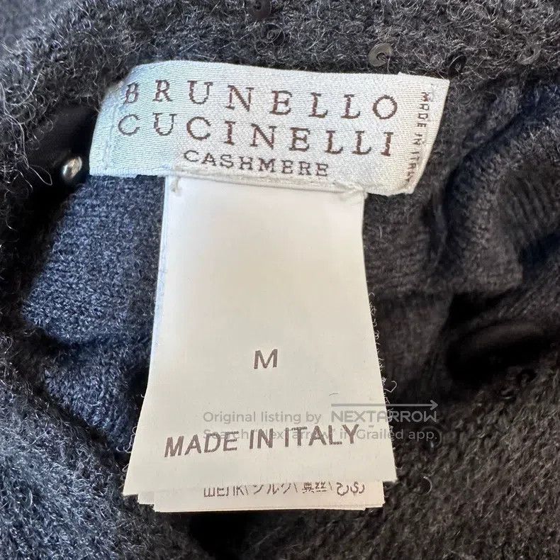 Brunello Cucinelli Brunello Cucinelli Sequined Hooded Jacket Size M / US 6-8 / IT 42-44 - 4 Thumbnail