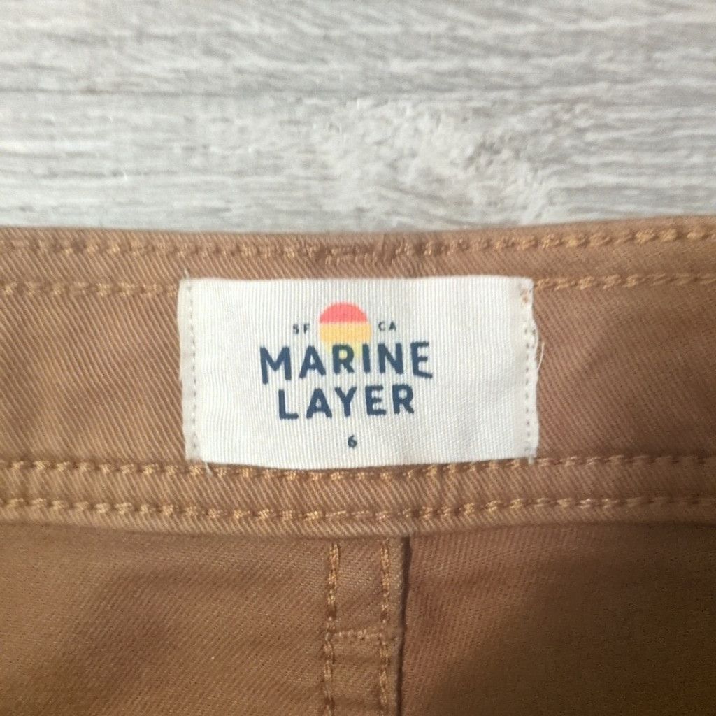 Marine Layer Marine layer tan Bridgette cropped pants size 6 Size 28" / US 6 / IT 42 - 3 Thumbnail