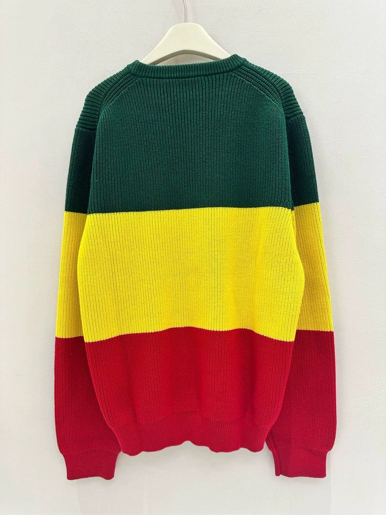 Louis Vuitton Louis Vuitton Knitted traffic light color-block logo sweate Size US L / EU 52-54 / 3 - 2 Thumbnail