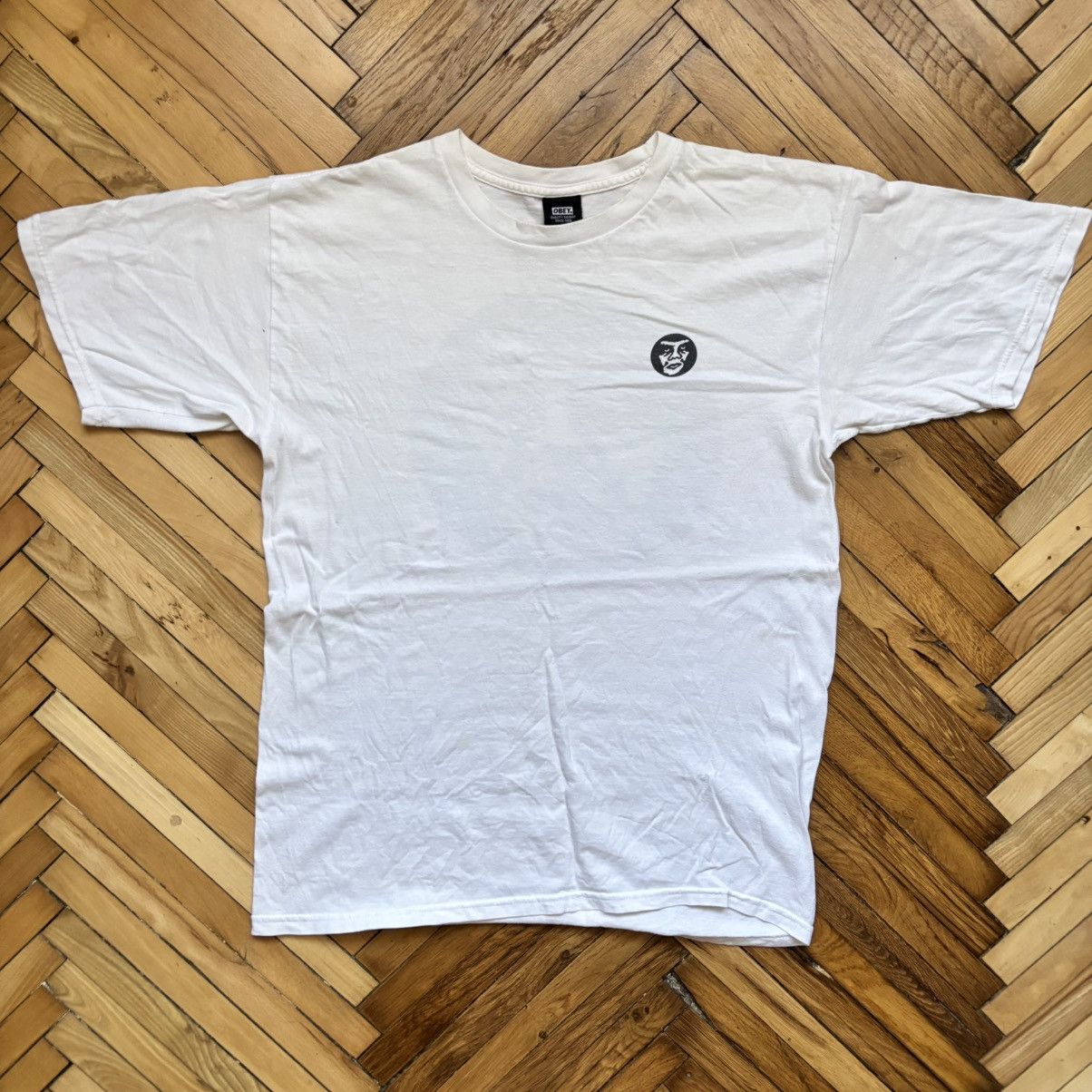 Obey Vintage Rare Obey Big logo T-Shirt Size US M / EU 48-50 / 2 - 2 Thumbnail