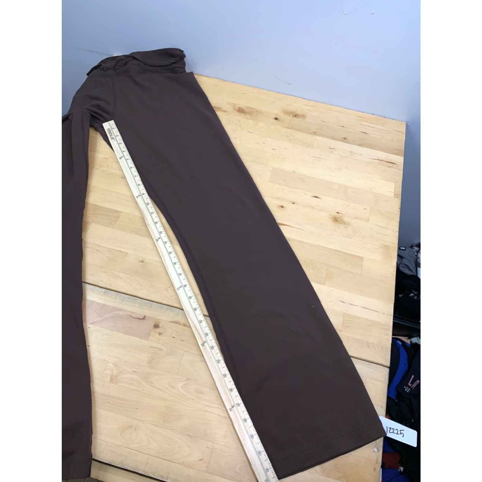 Prana prAna Leggings Womens M Brown Wide Leg Casual Activewear Stretch Size 32" / US 10 / IT 46 - 6 Thumbnail
