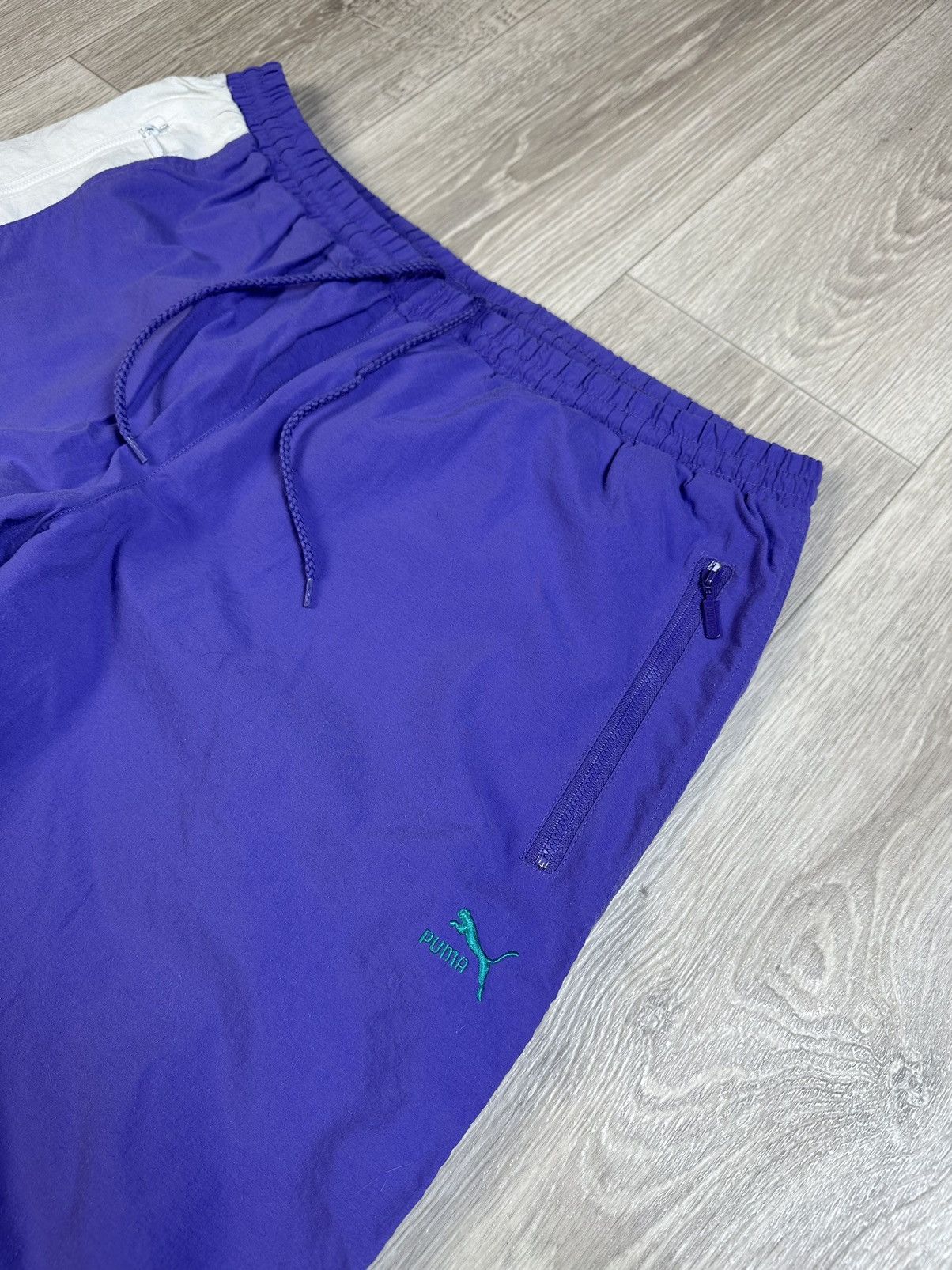 Puma Y2K Puma Vintage Jogger Sweatpants Tracksuit Trousers Size US 40 / EU 56 - 4 Thumbnail