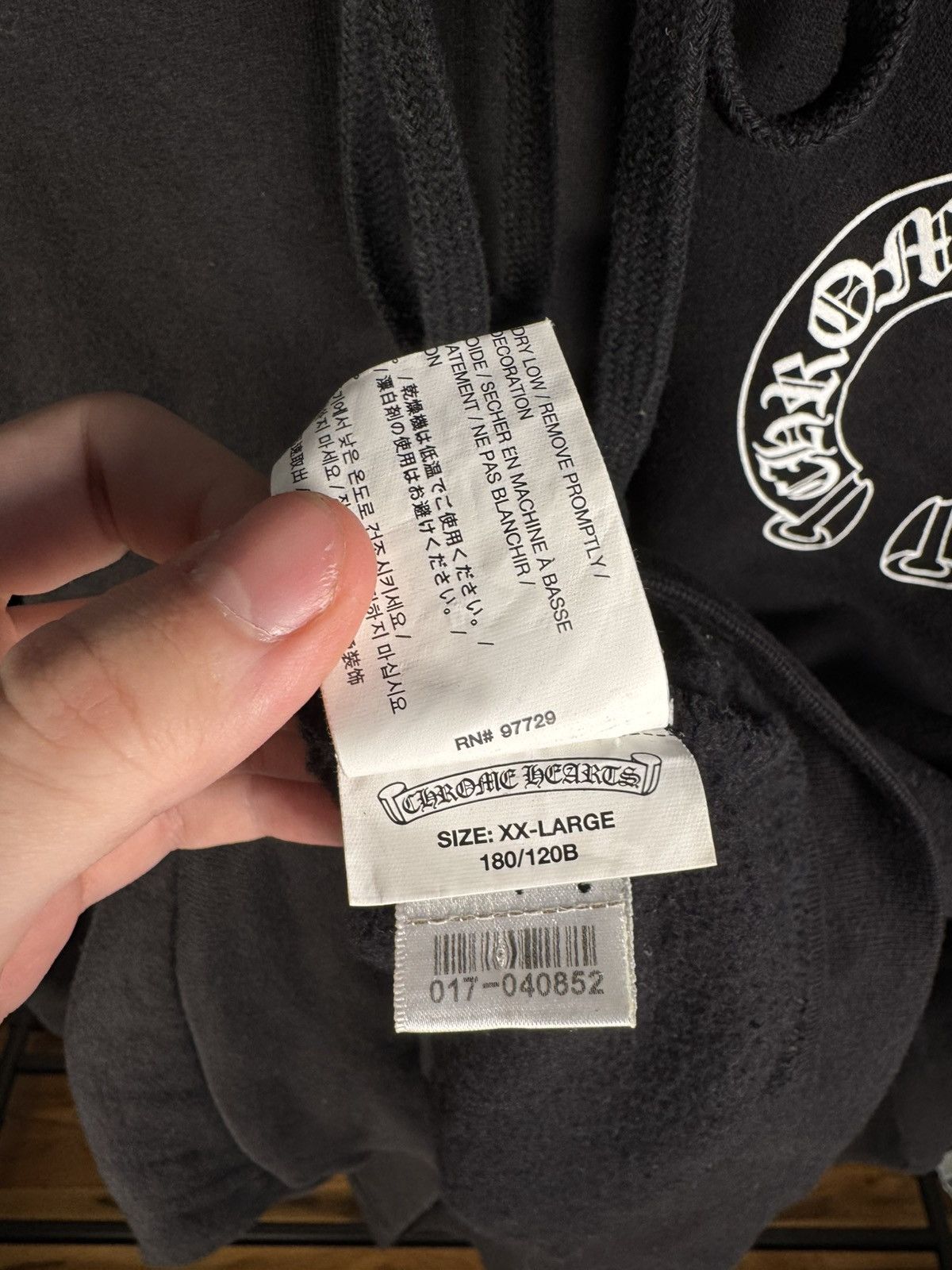 Chrome Hearts OG 2018 FIRST RELEASE⛓️MATTY BOY CHROME HEARTS LOGO HOODIE Size US XXL / EU 58 / 5 - 13 Thumbnail
