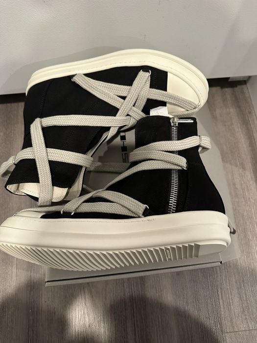 Rick Owens Drkshdw Rick owens drkshdw Jumbo Hexagram Ramones Black Milk ...