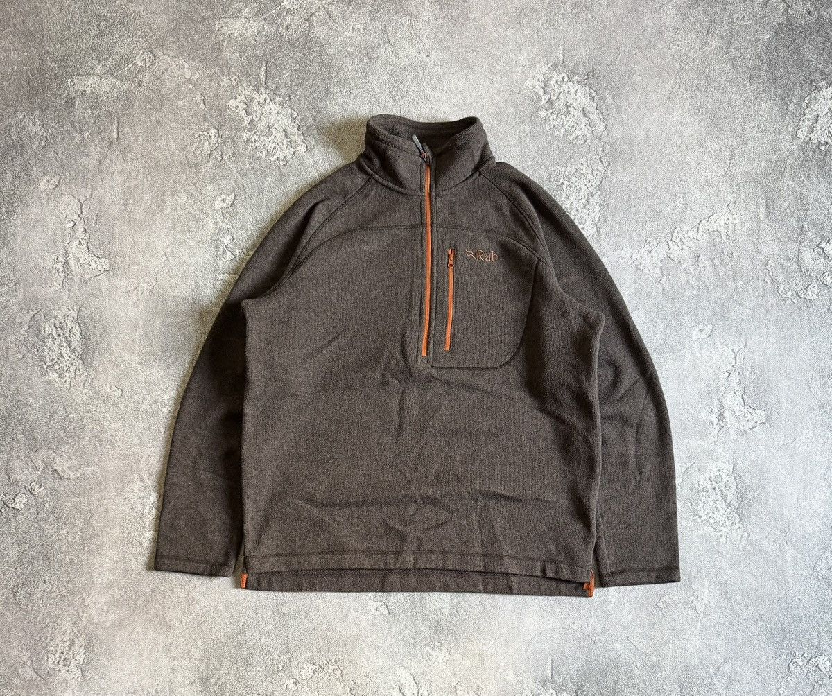 Rab Rab XL/size 1/4 zip fleece jumper outdoor pullover gorpcore Size US XL / EU 56 / 4 - 11 Thumbnail