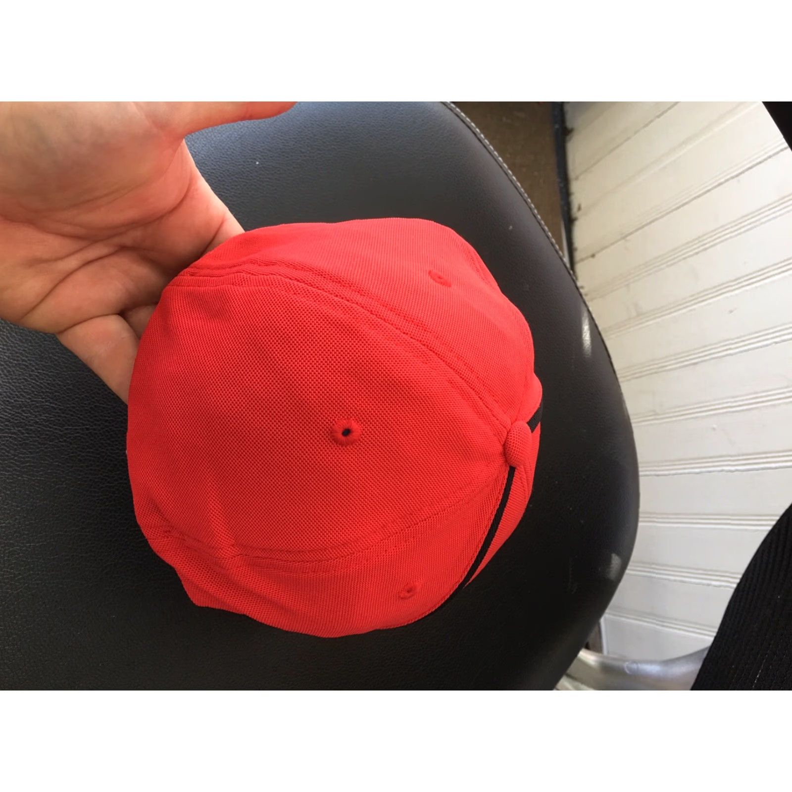 Augusta Sportswear Augusta Sportswear Baseball Cap Hat Red LX & G Senators NWT Flex-fit S-M Mens Size ONE SIZE - 2 Thumbnail