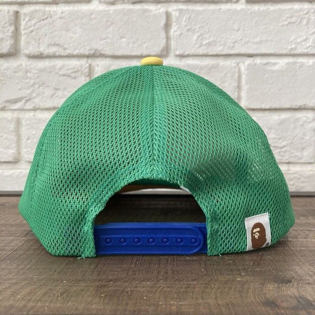 Bape BAPE STA LOGO trucker hat cap a bathing ape star BAPESTA Size ONE SIZE - 3 Thumbnail