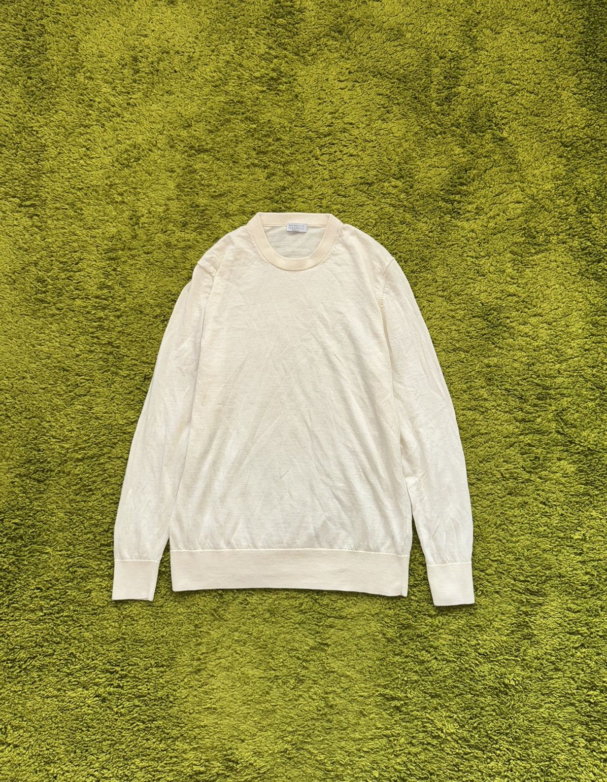 Brunello Cucinelli Brunello Cucinelli wool cashmere blend luxury style sweater Size US L / EU 52-54 / 3 - 1 Thumbnail