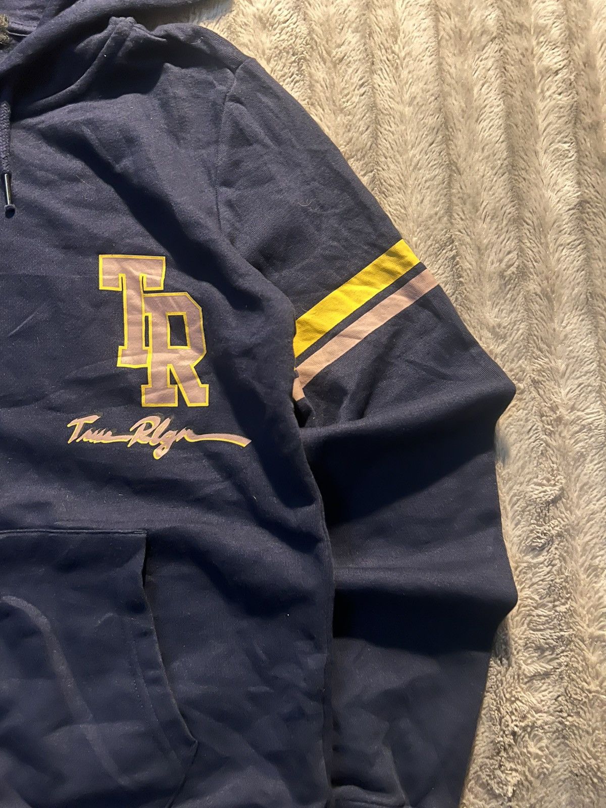 True Religion Vtg Dark blue true religion zip-up hoodie Size M / US 6-8 / IT 42-44 - 2 Thumbnail